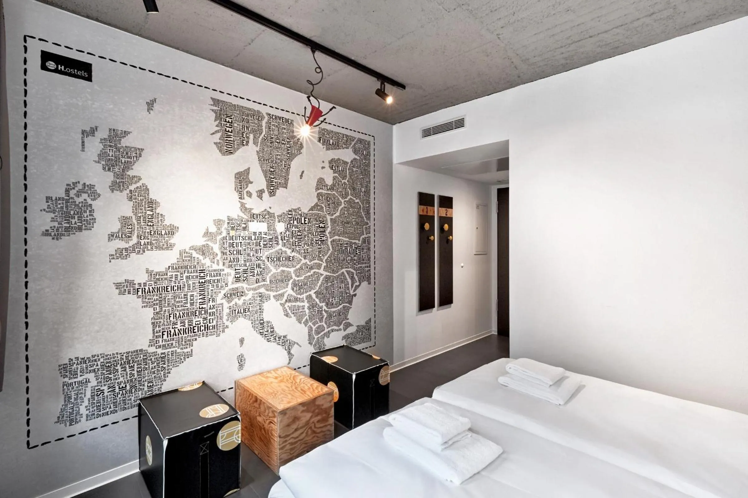 Photo of the whole room, Bed in H.ostel Münster