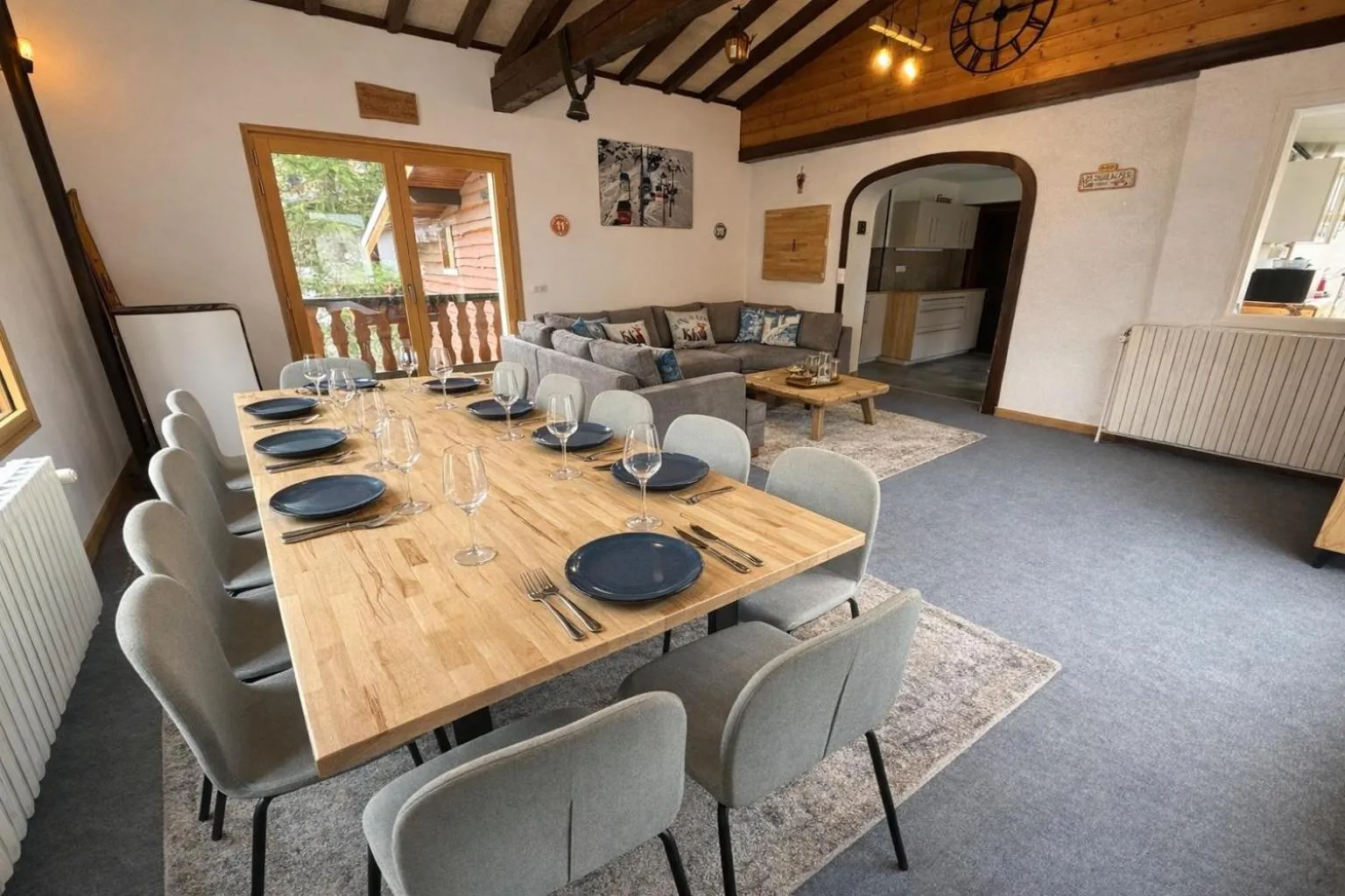 Living room in Le Chalet