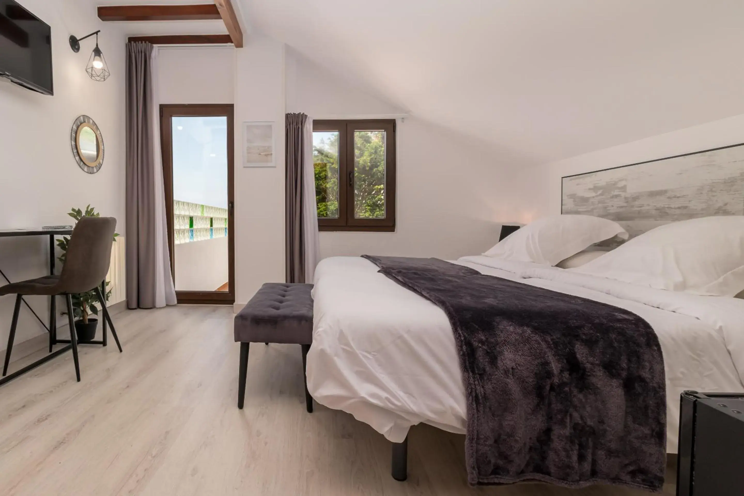 Twin Room with Terrace - single occupancy in Hotel SanMar Twin Room with Terrace - single occupancy in Hotel SanMar