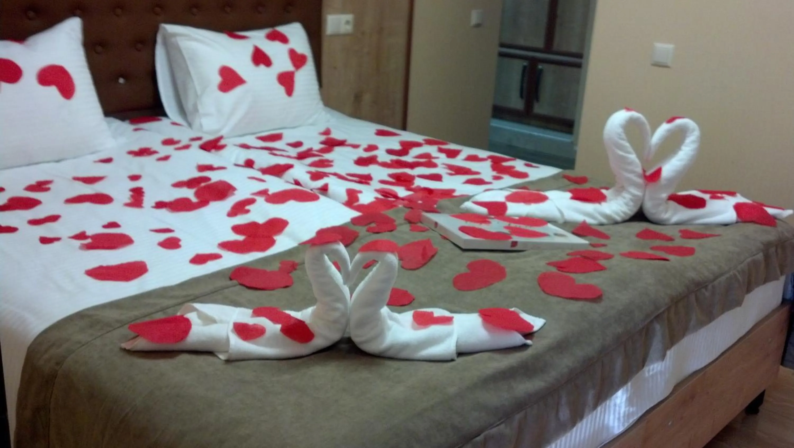 Bed in Hotel Juralius