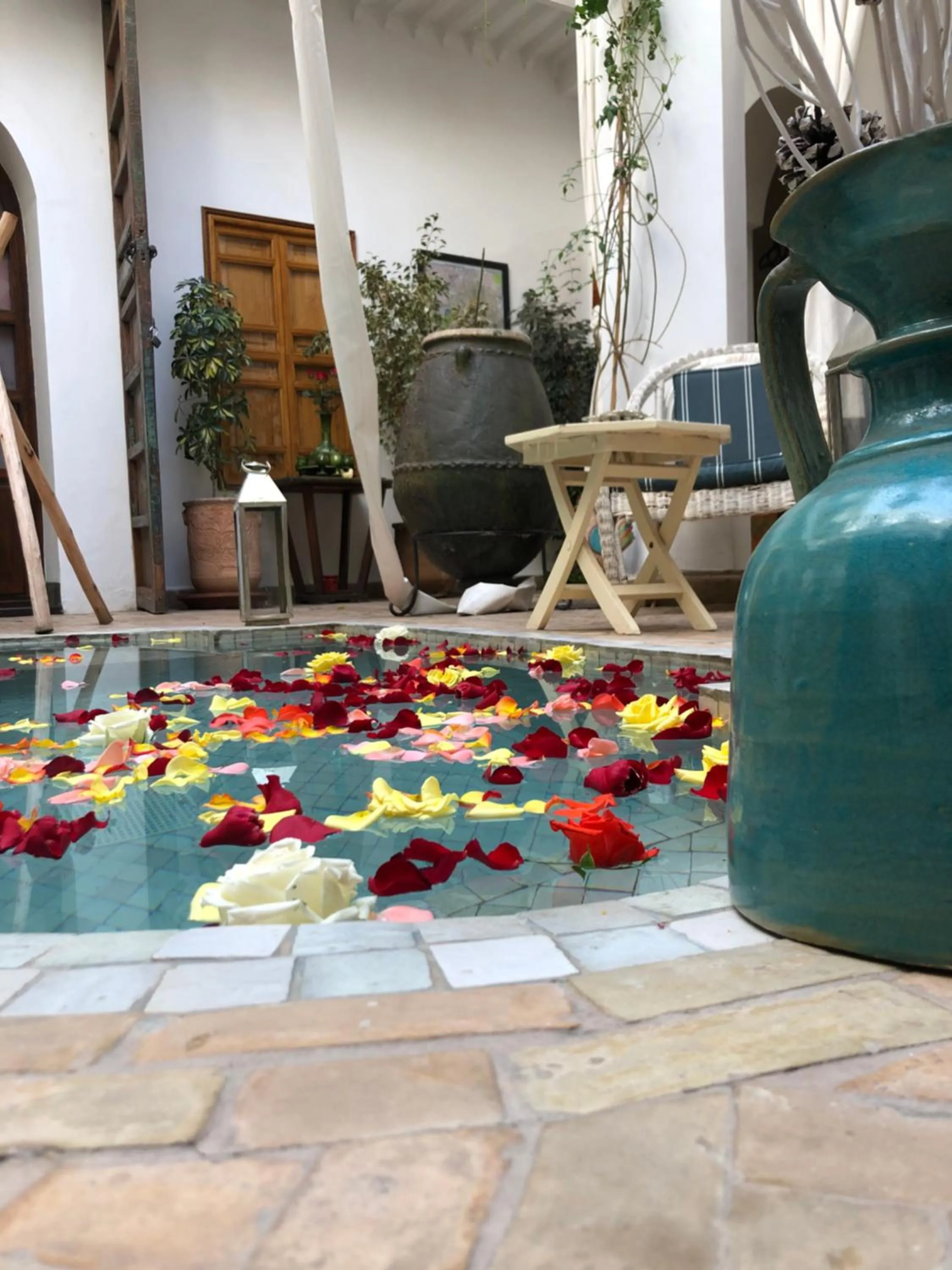 Swimming pool in Riad Le Coq Berbère