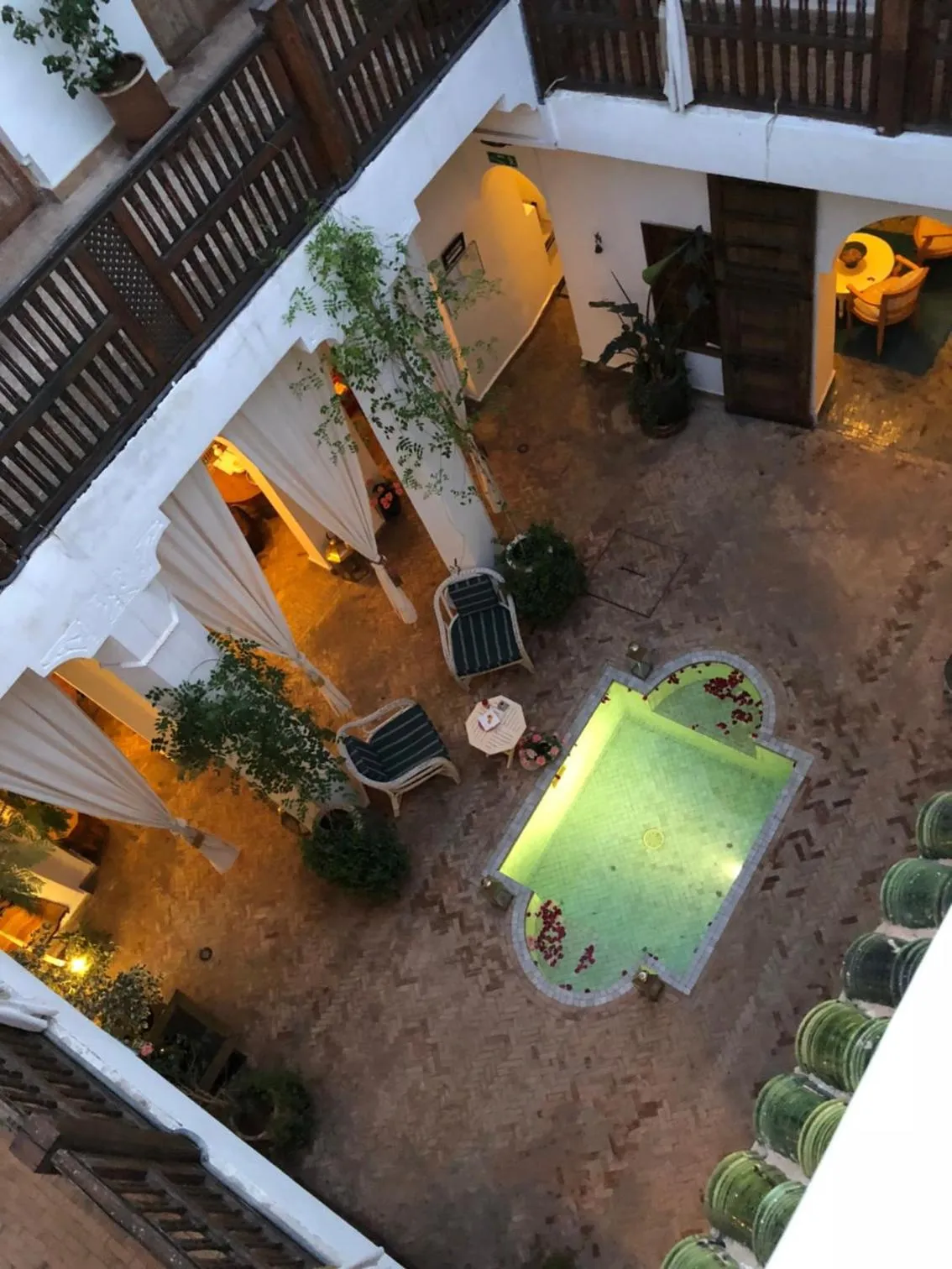 Patio in Riad Le Coq Berbère