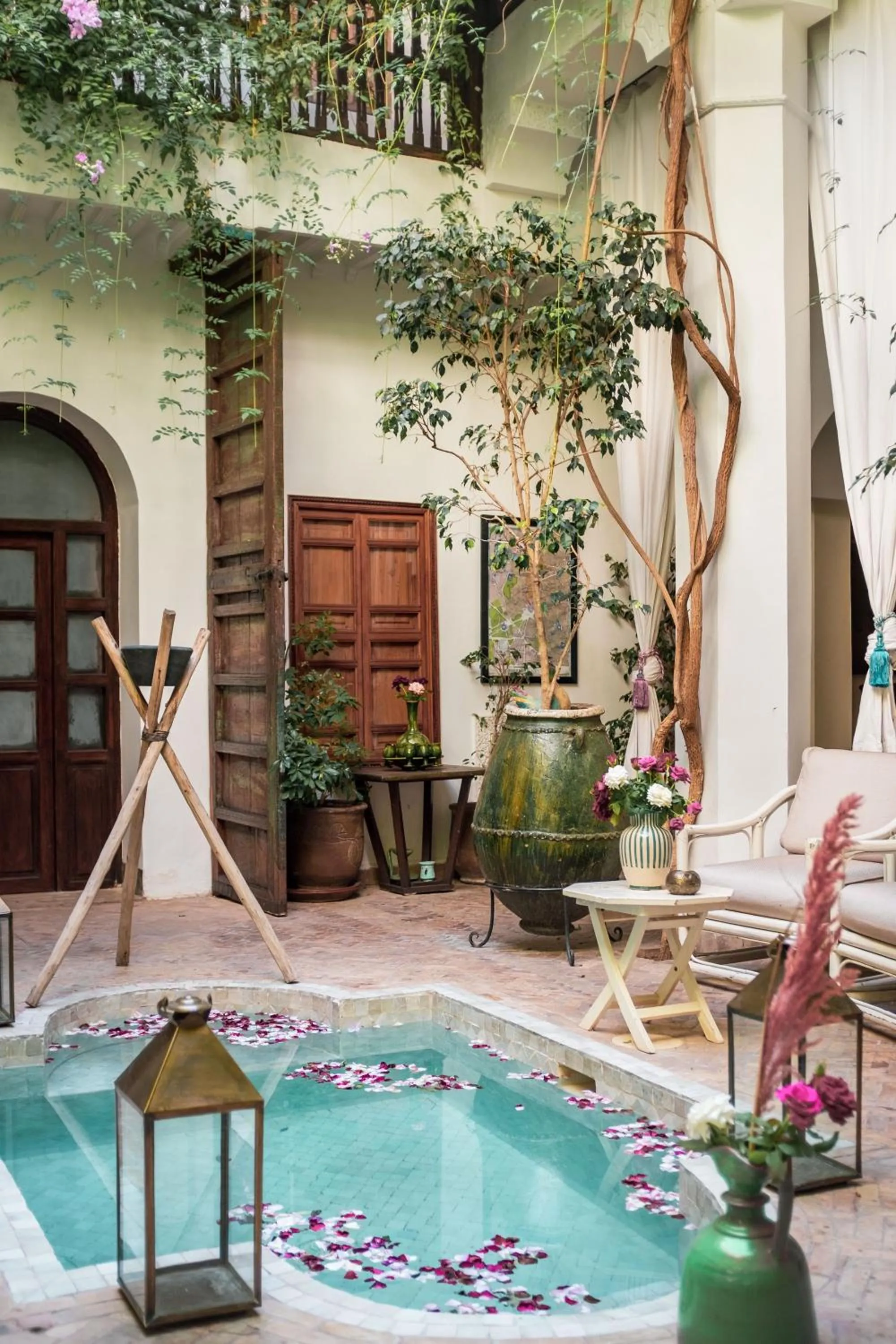 Patio in Riad Le Coq Berbère