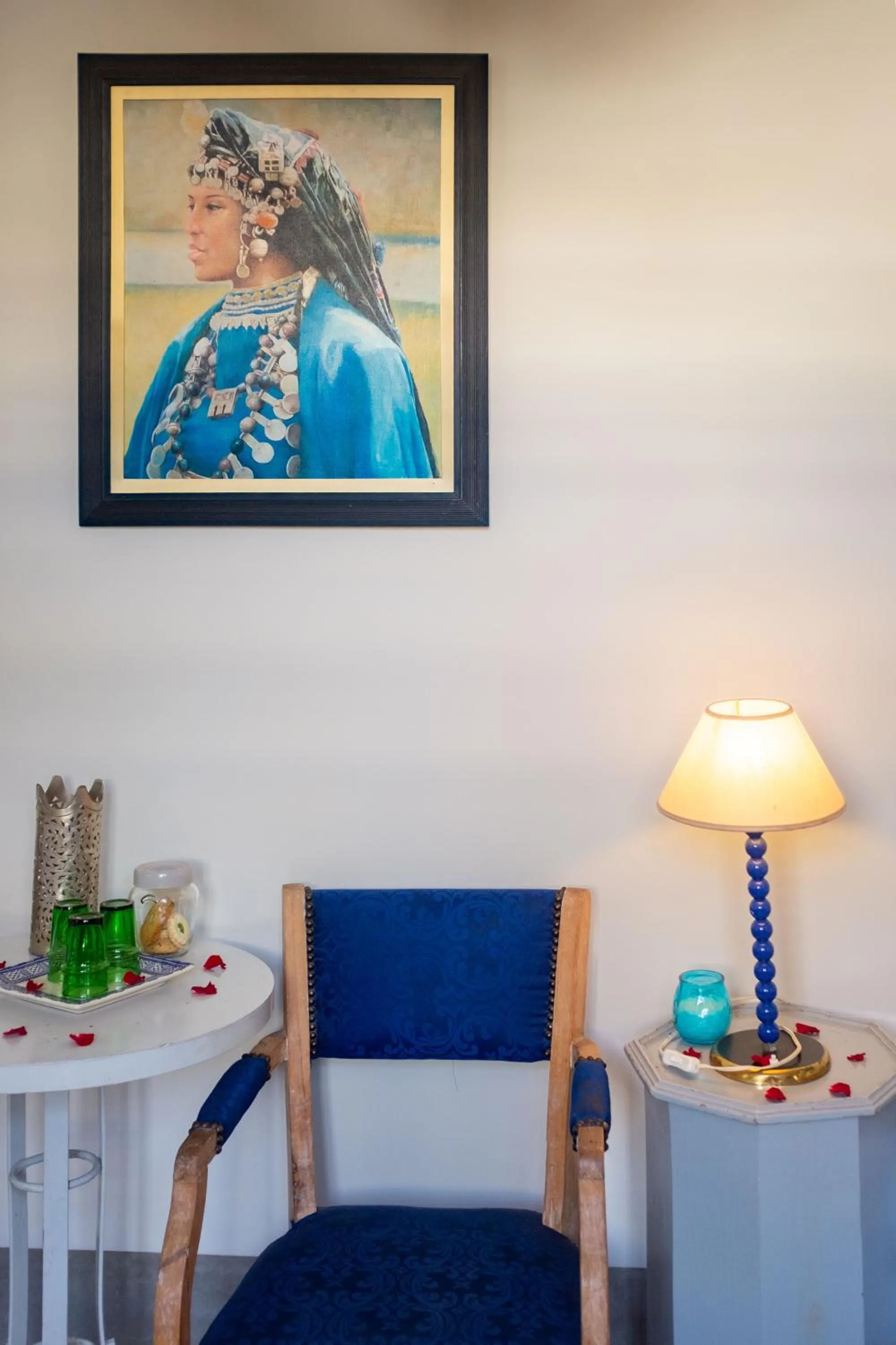 Decorative detail in Riad Le Coq Berbère