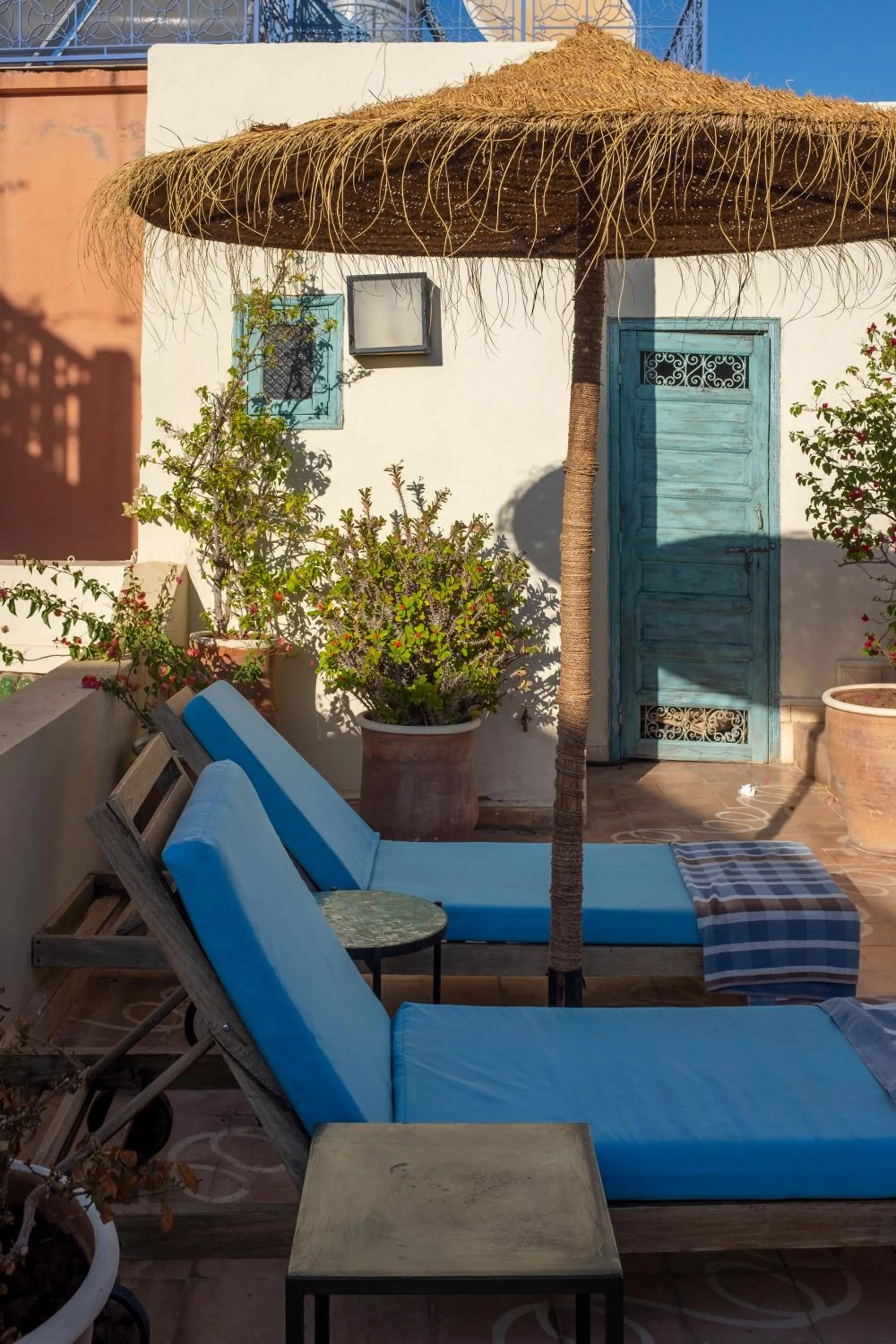 Balcony/Terrace in Riad Le Coq Berbère