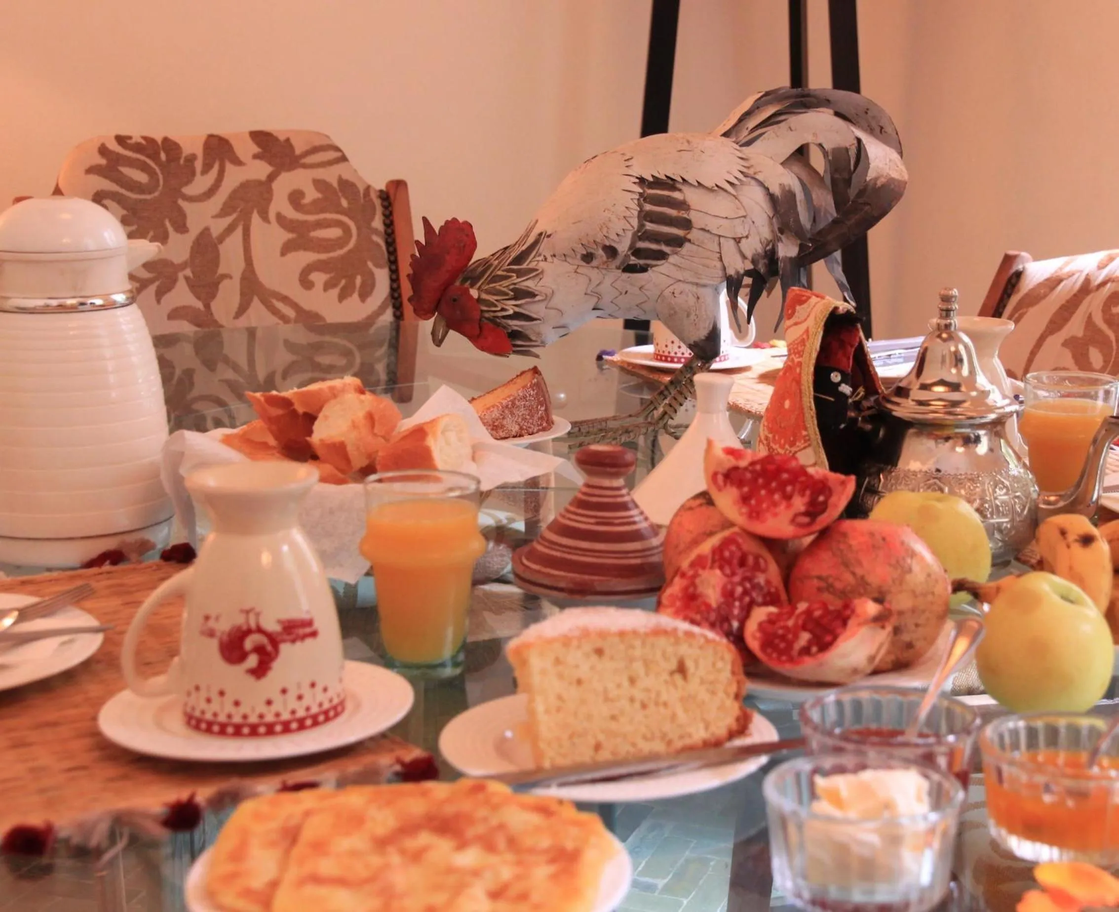 Restaurant/places to eat in Riad Le Coq Berbère