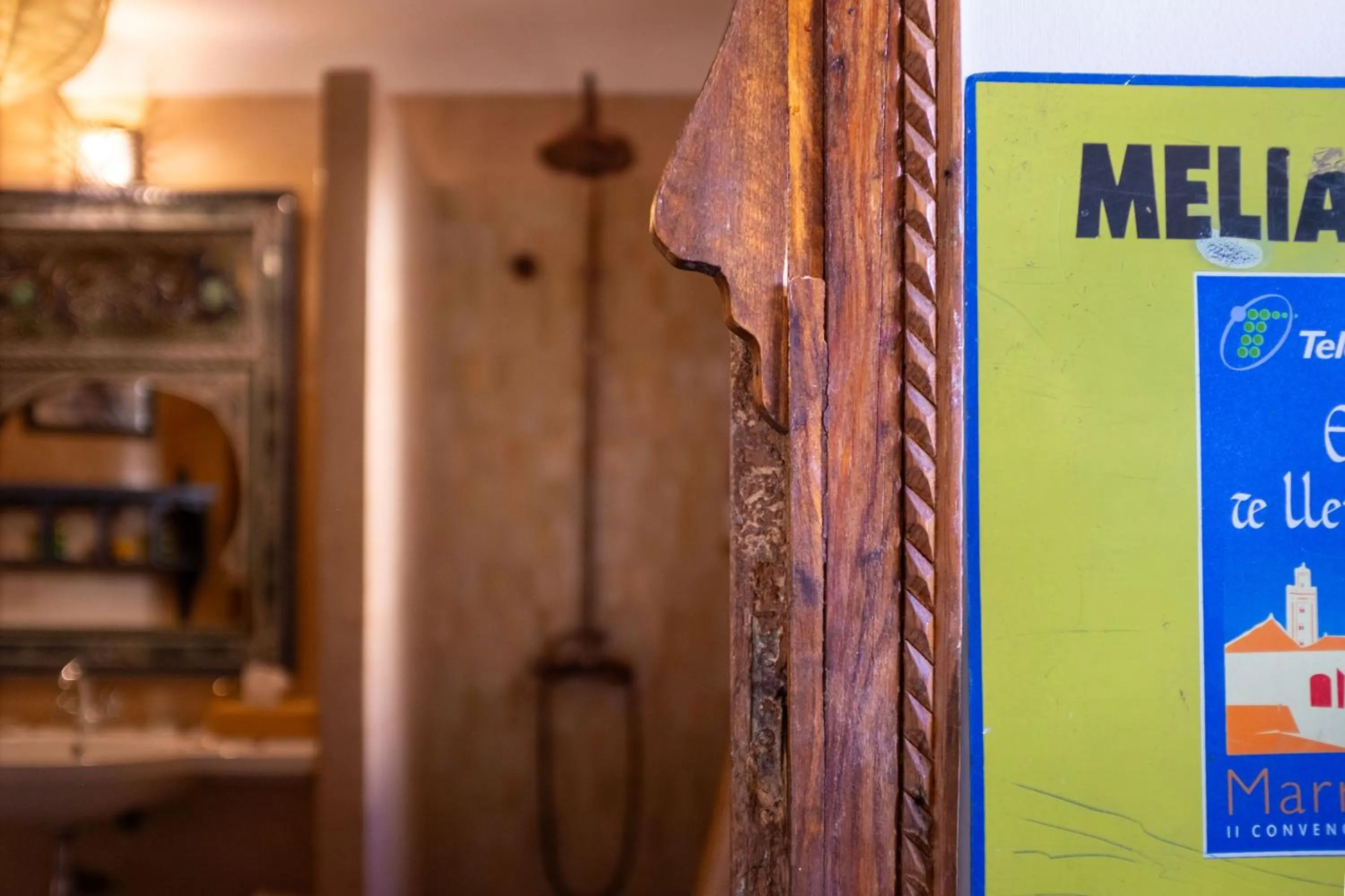 Decorative detail in Riad Le Coq Berbère