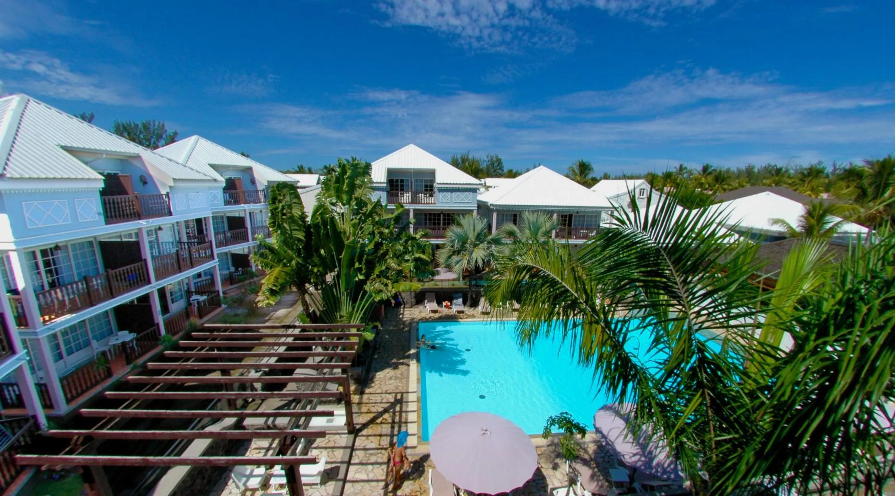 Bird's eye view in Hôtel Les Créoles