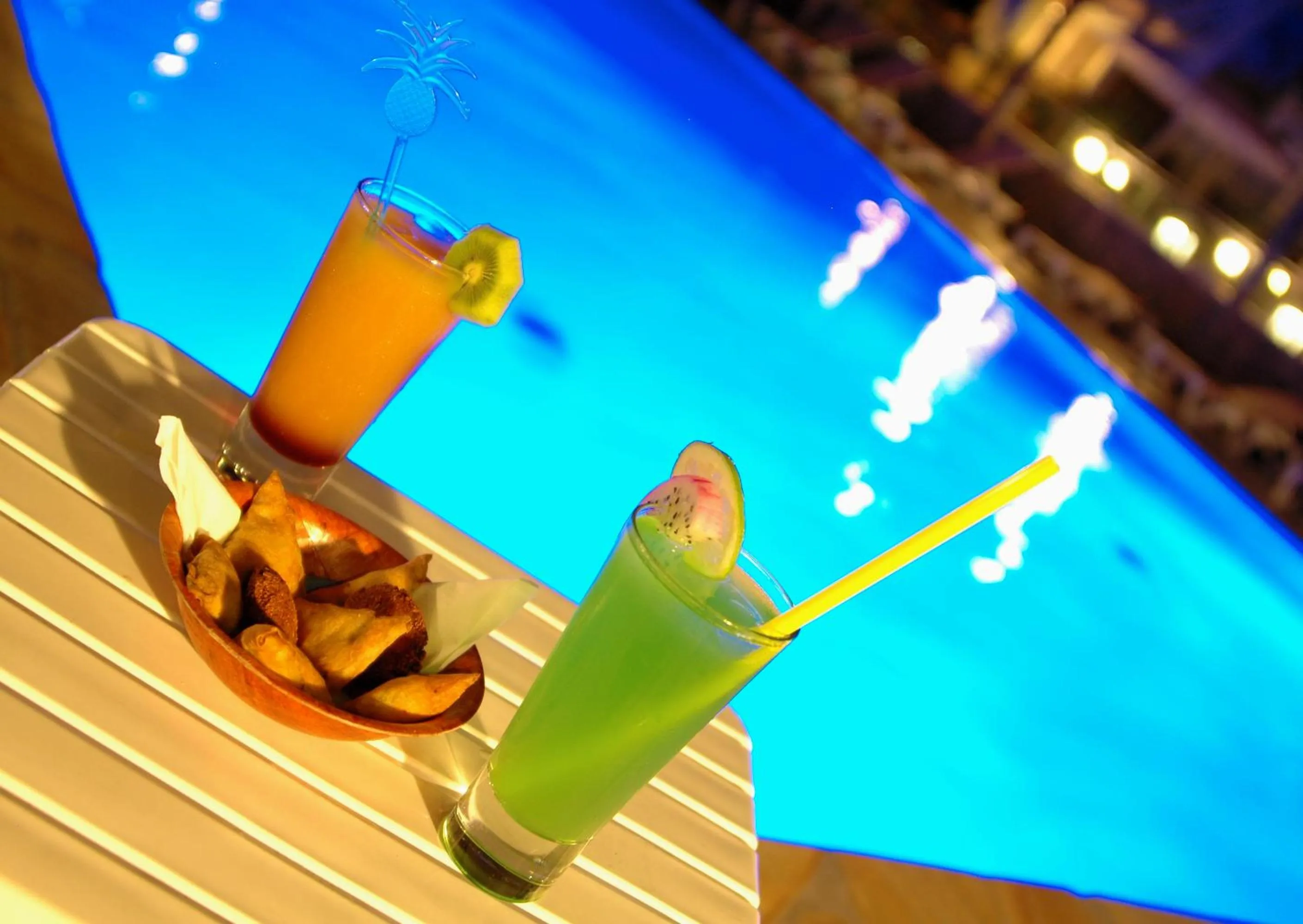 Swimming pool in Hôtel Les Créoles