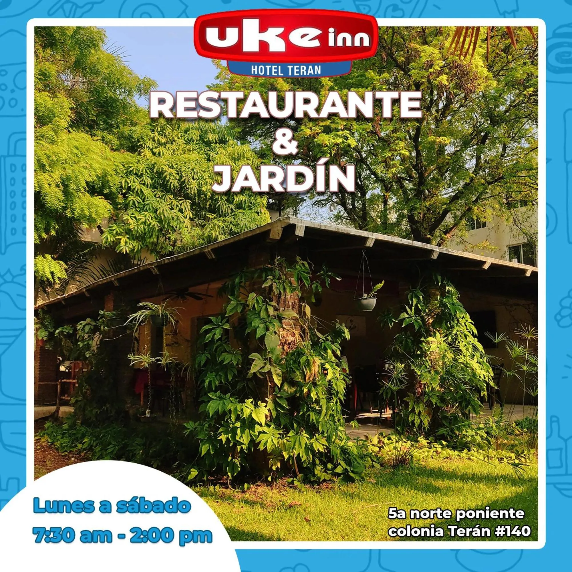 Restaurant/places to eat in Hotel Uke Inn Terán