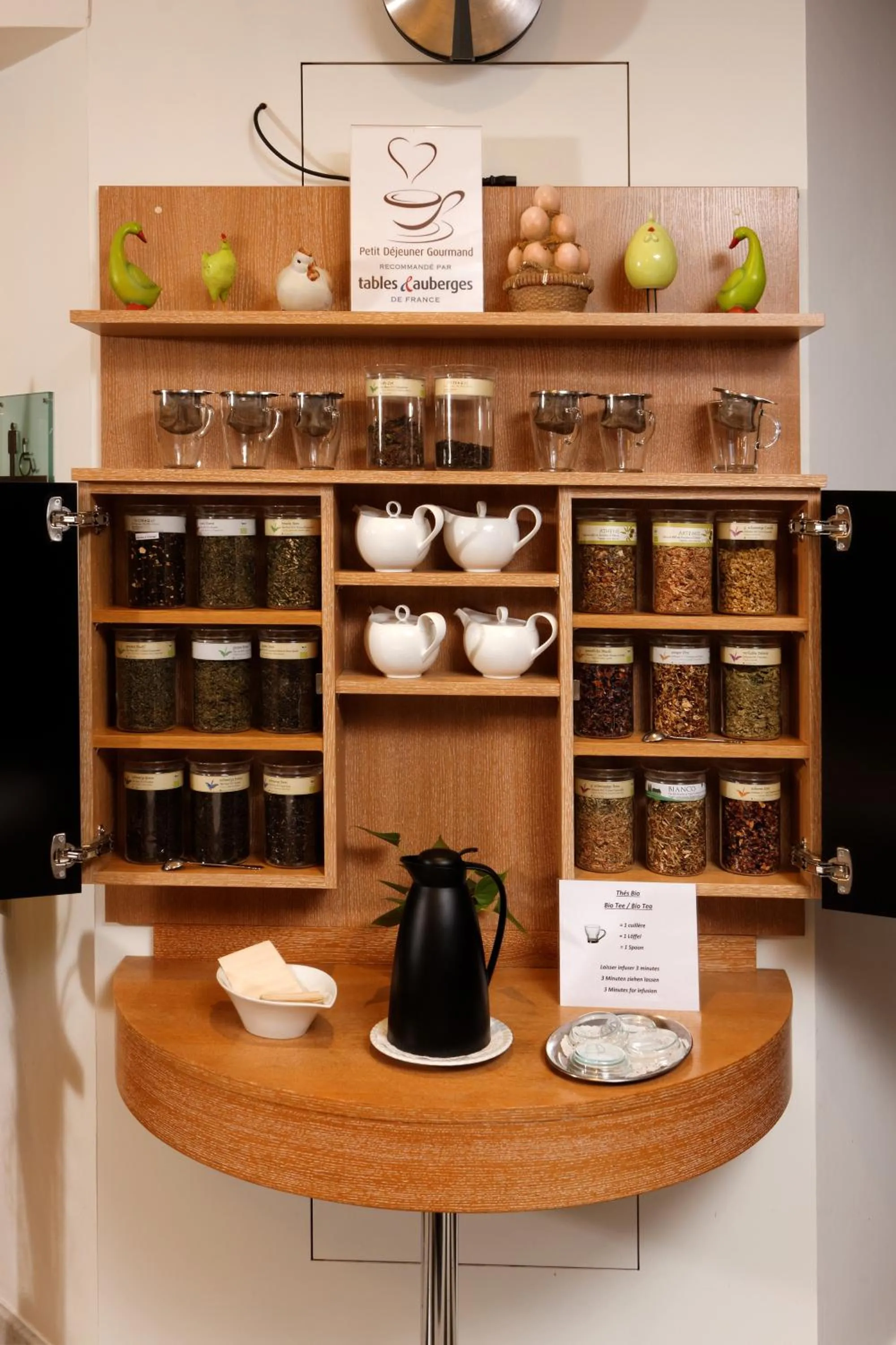 Buffet breakfast in Hotel Restaurant Crystal