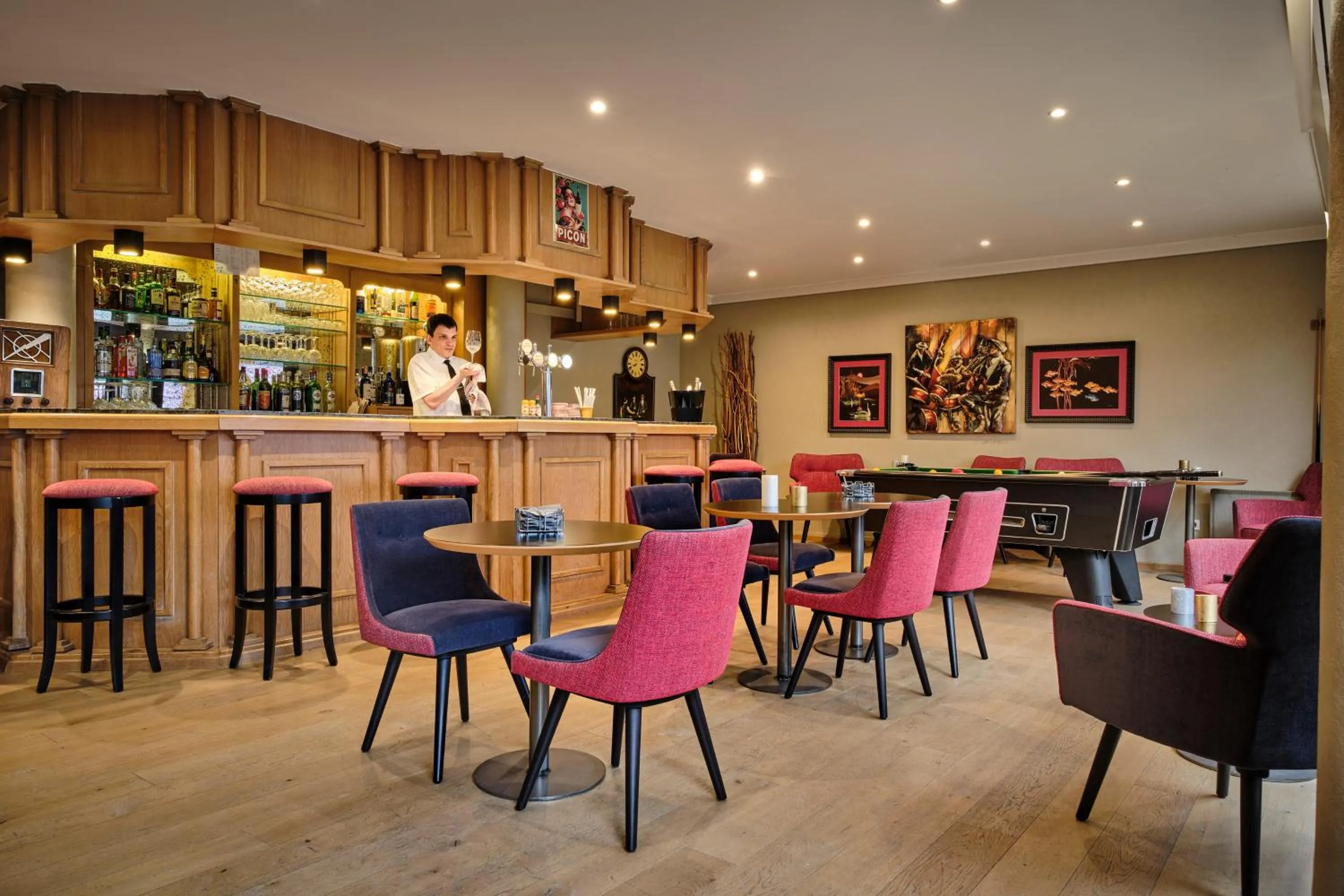 Lounge or bar in Hotel Restaurant Crystal