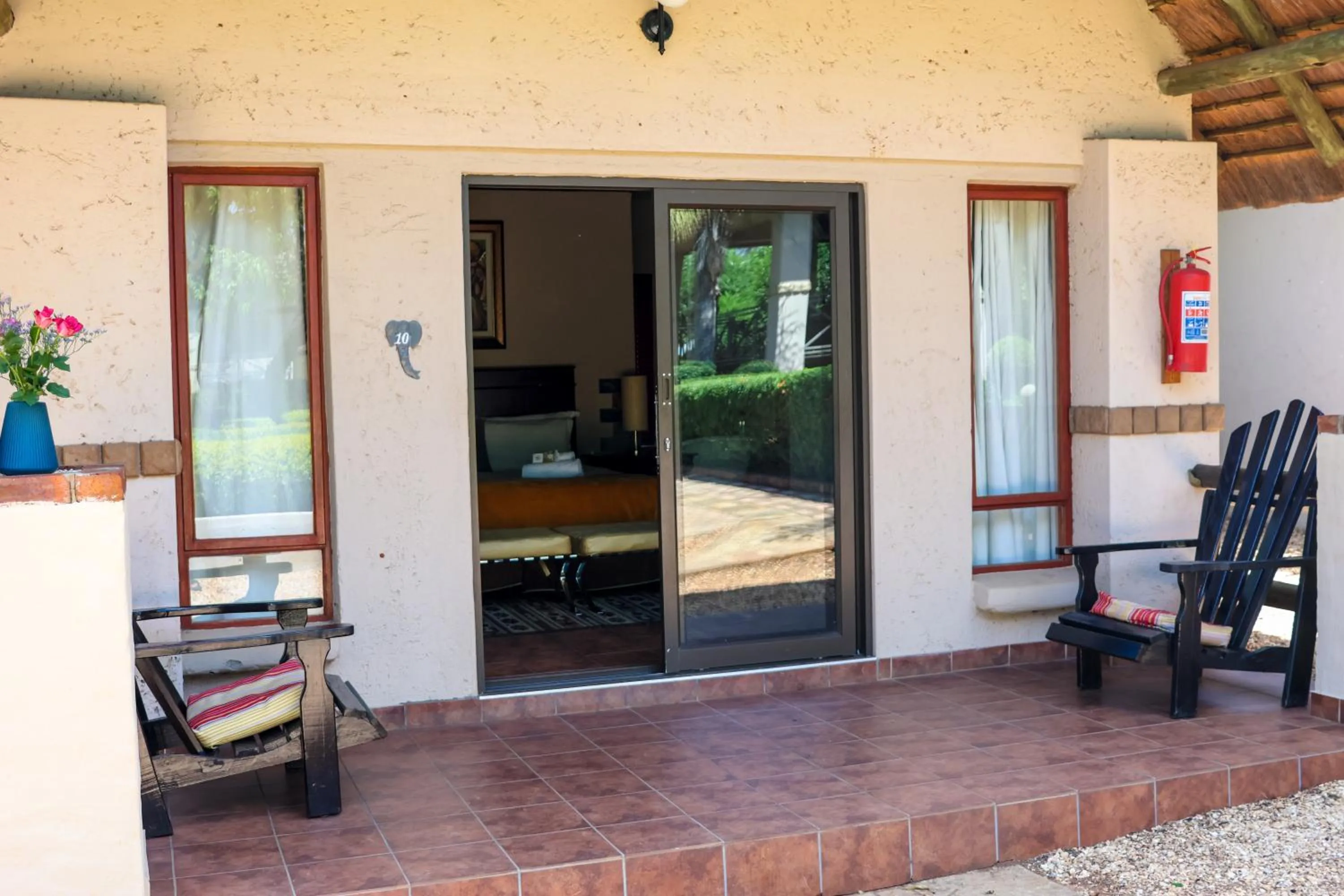 Patio in Thaba Legae Guest Lodge