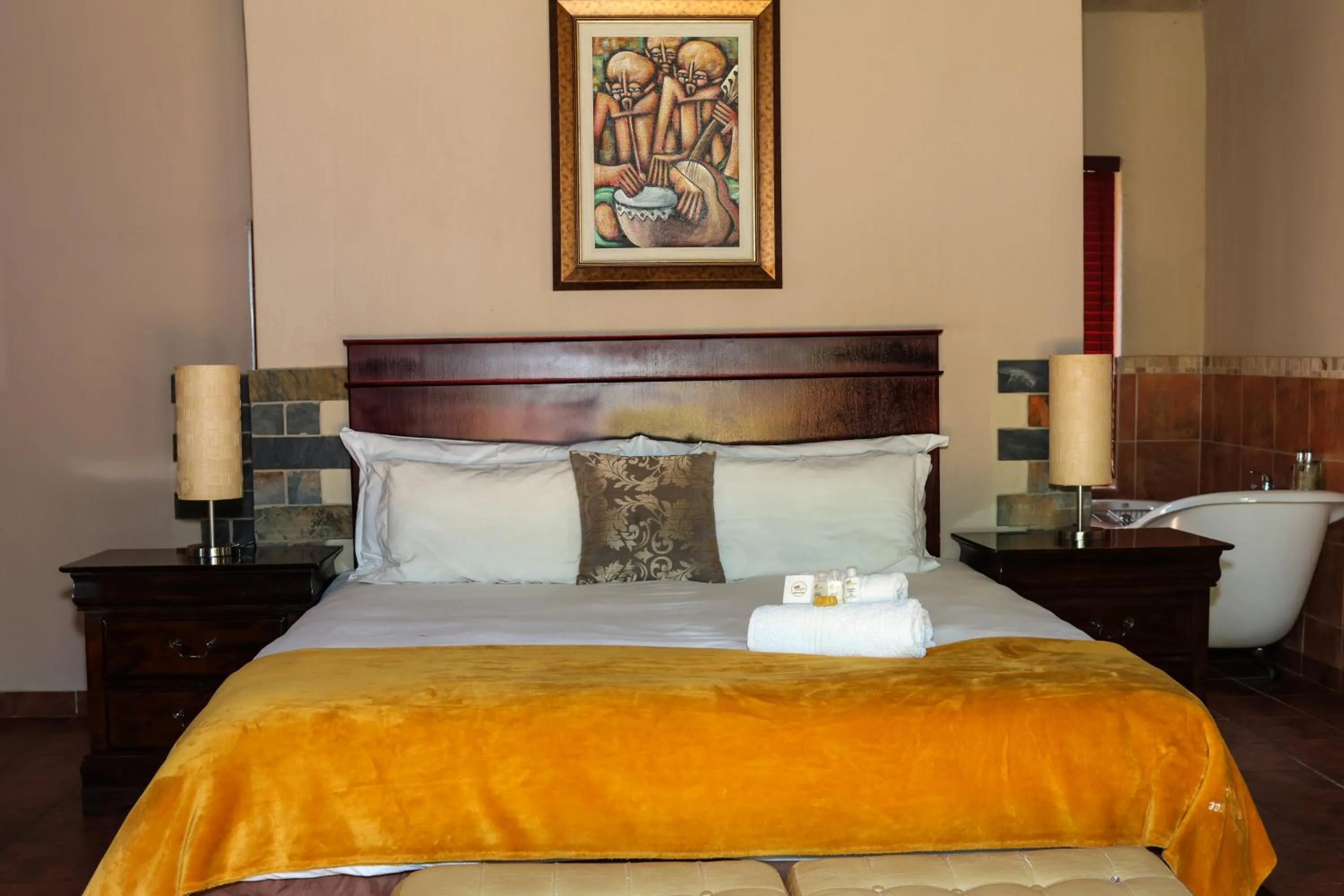 Bedroom, Bed in Thaba Legae Guest Lodge