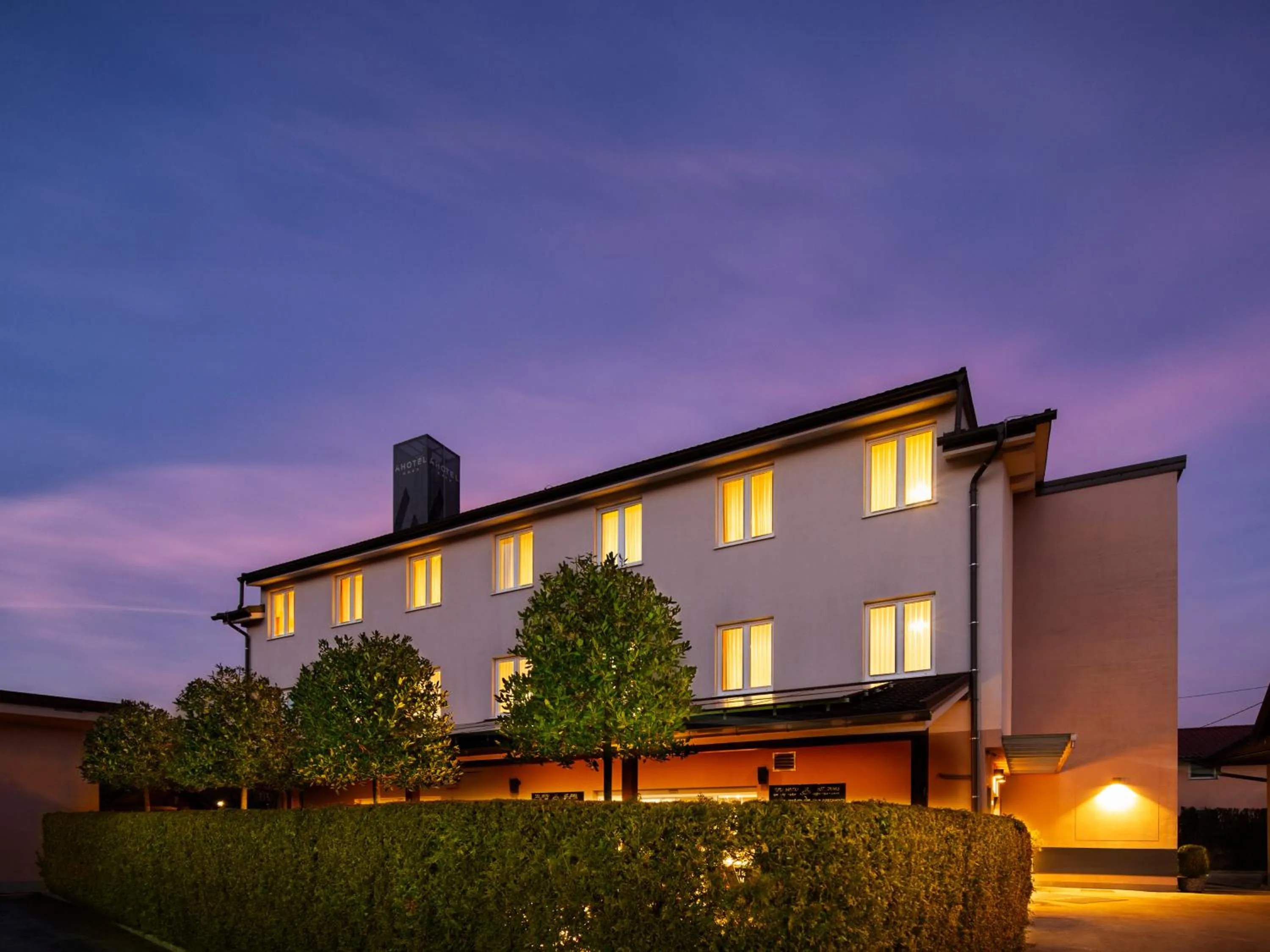 Property building in Ahotel Ljubljana