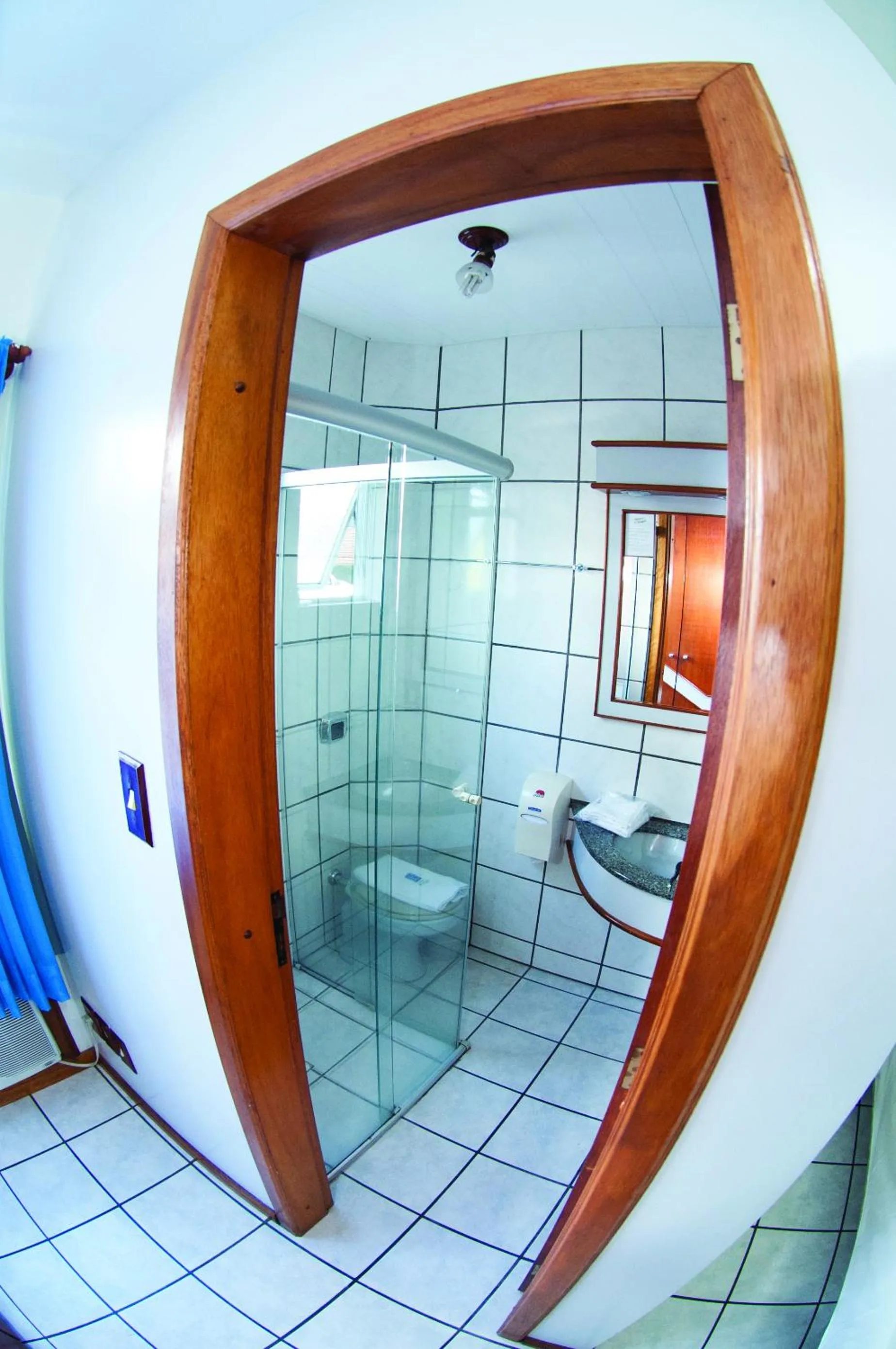 Shower in Hotel Kloppel