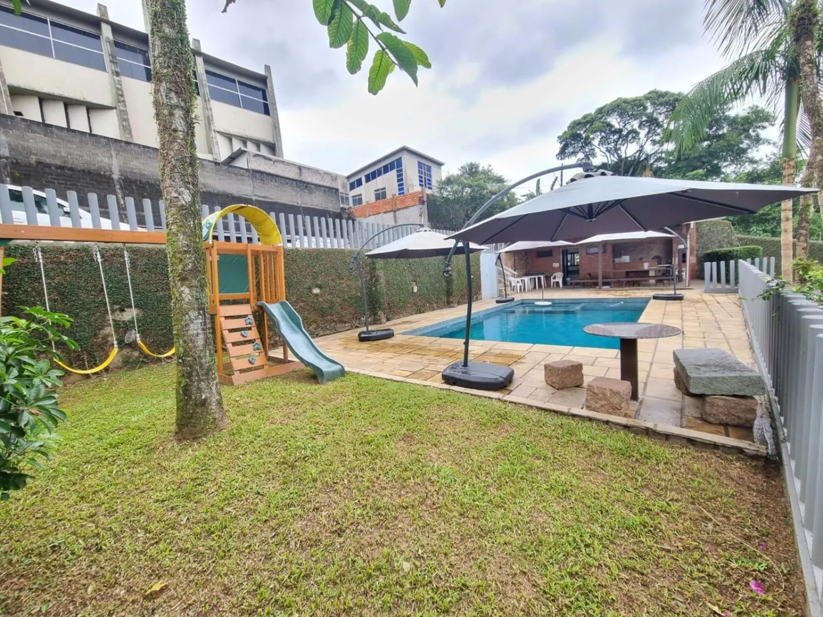 Swimming pool in Hotel Kloppel