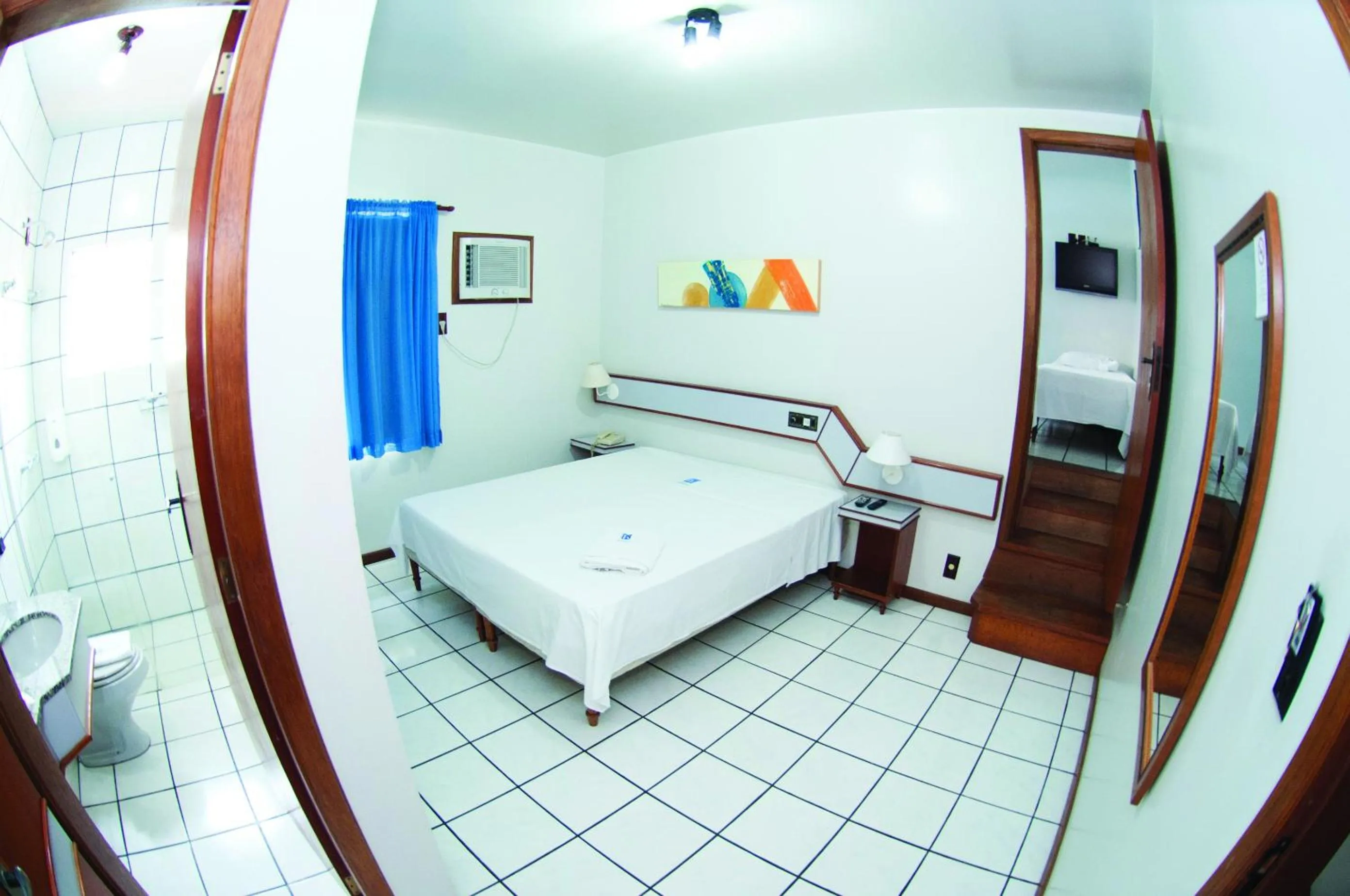 Bed in Hotel Kloppel