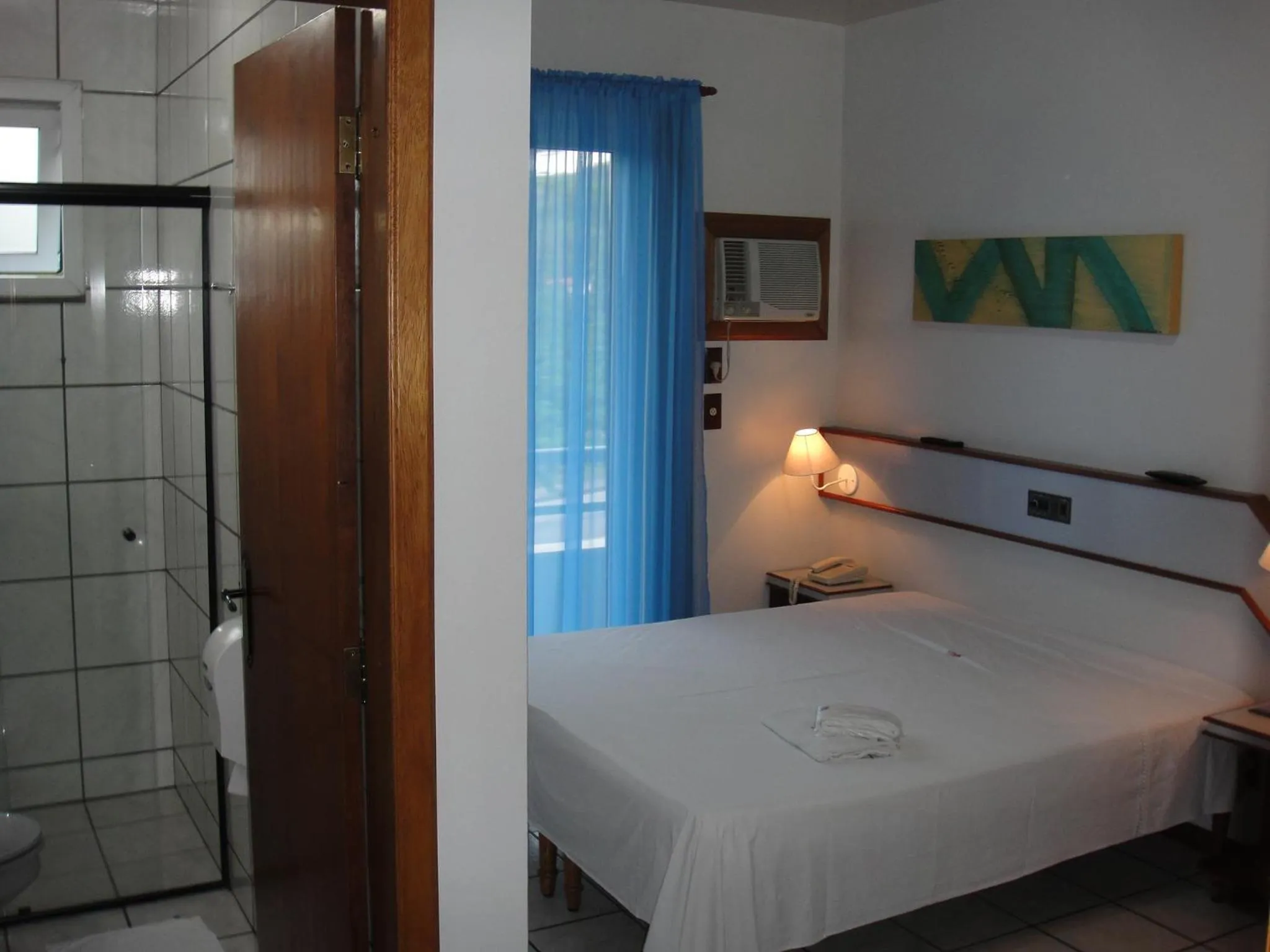 Bed in Hotel Kloppel