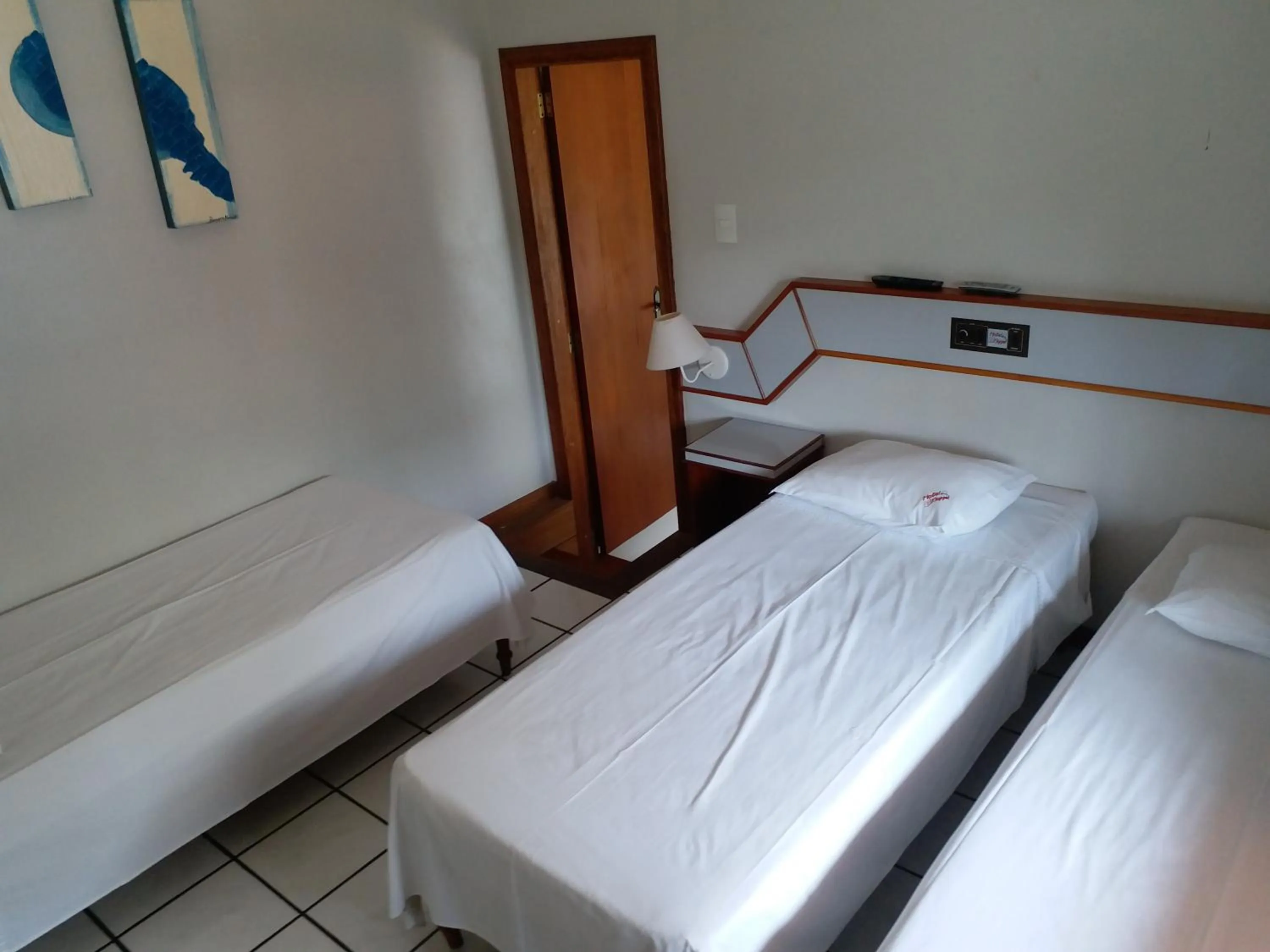 Bed in Hotel Kloppel