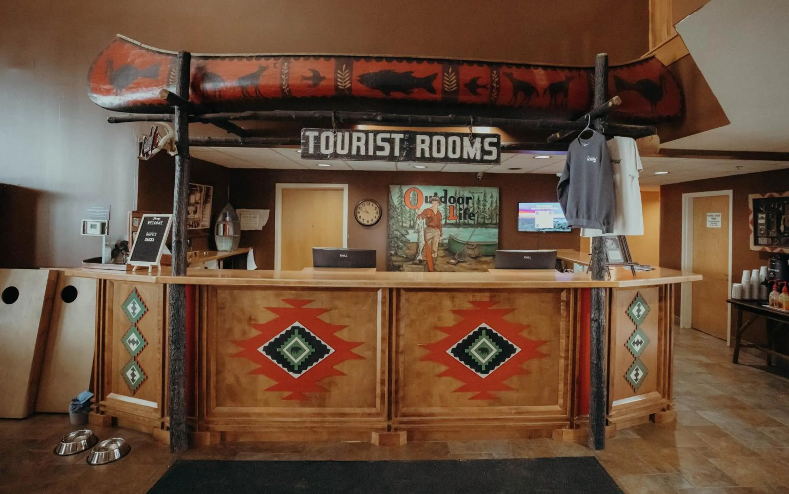 Lobby or reception in Wildwood Lodge