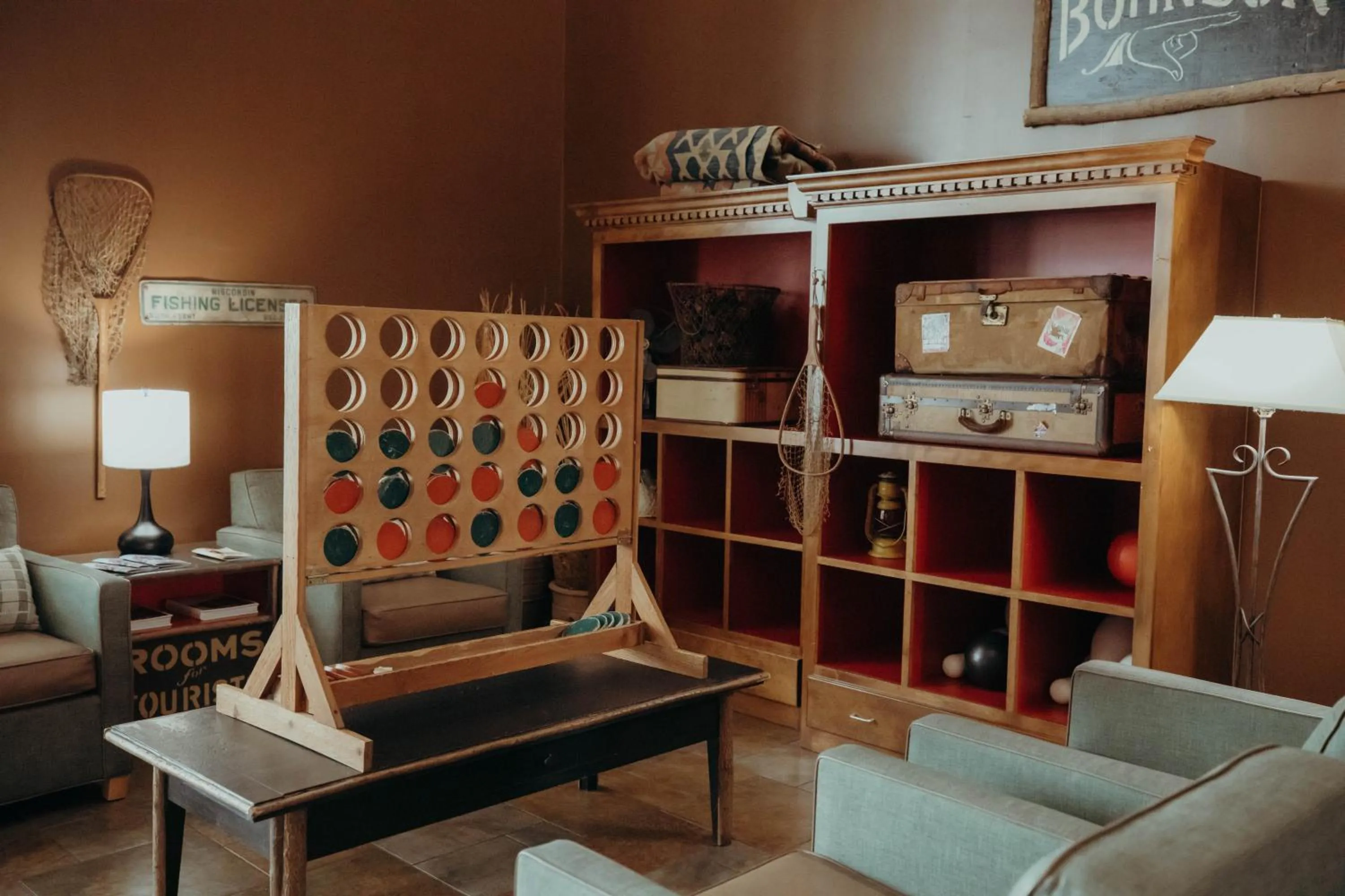 Game Room in Wildwood Lodge