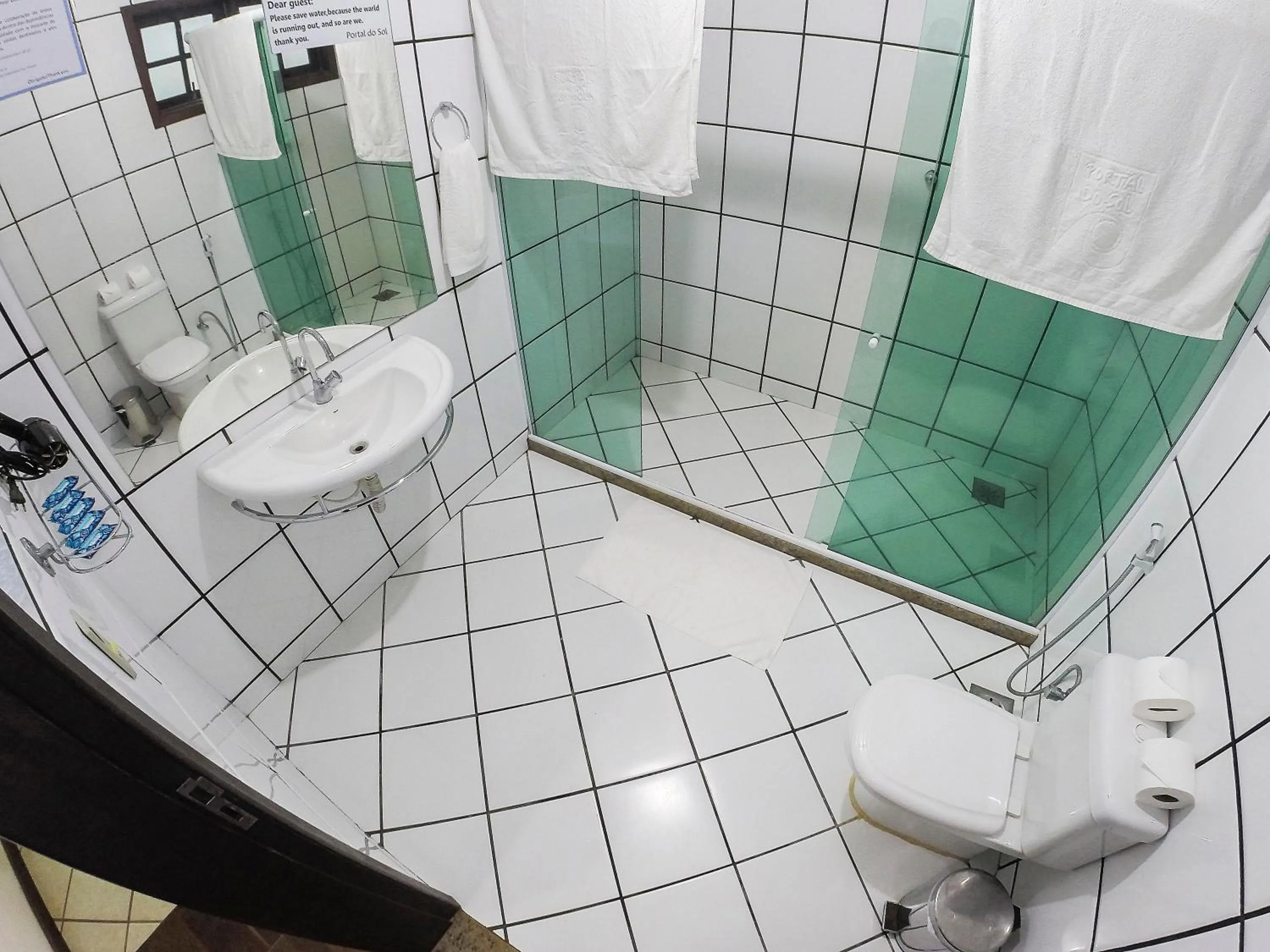 Bathroom in Pousada Portal do Sol