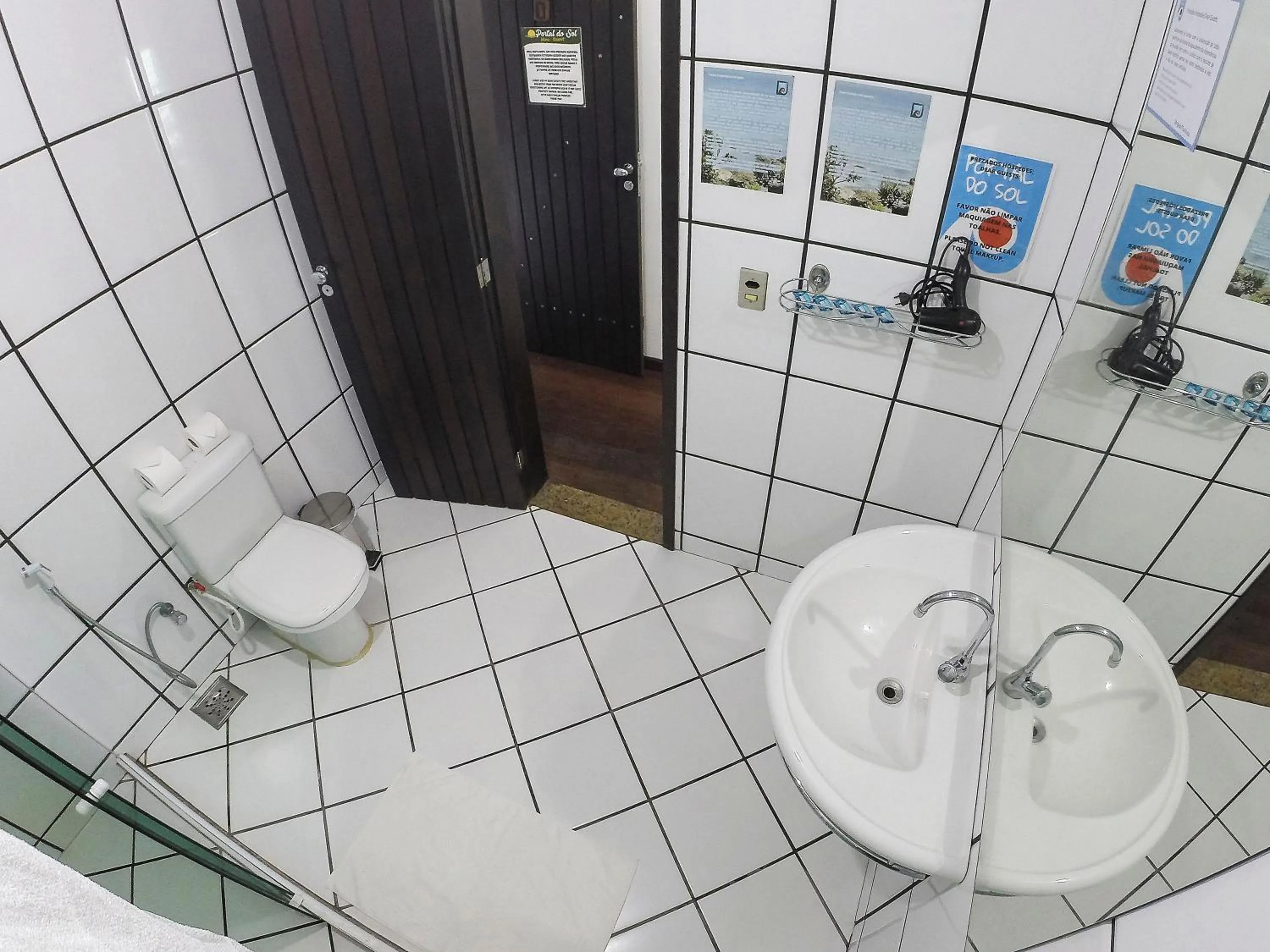 Bathroom in Pousada Portal do Sol