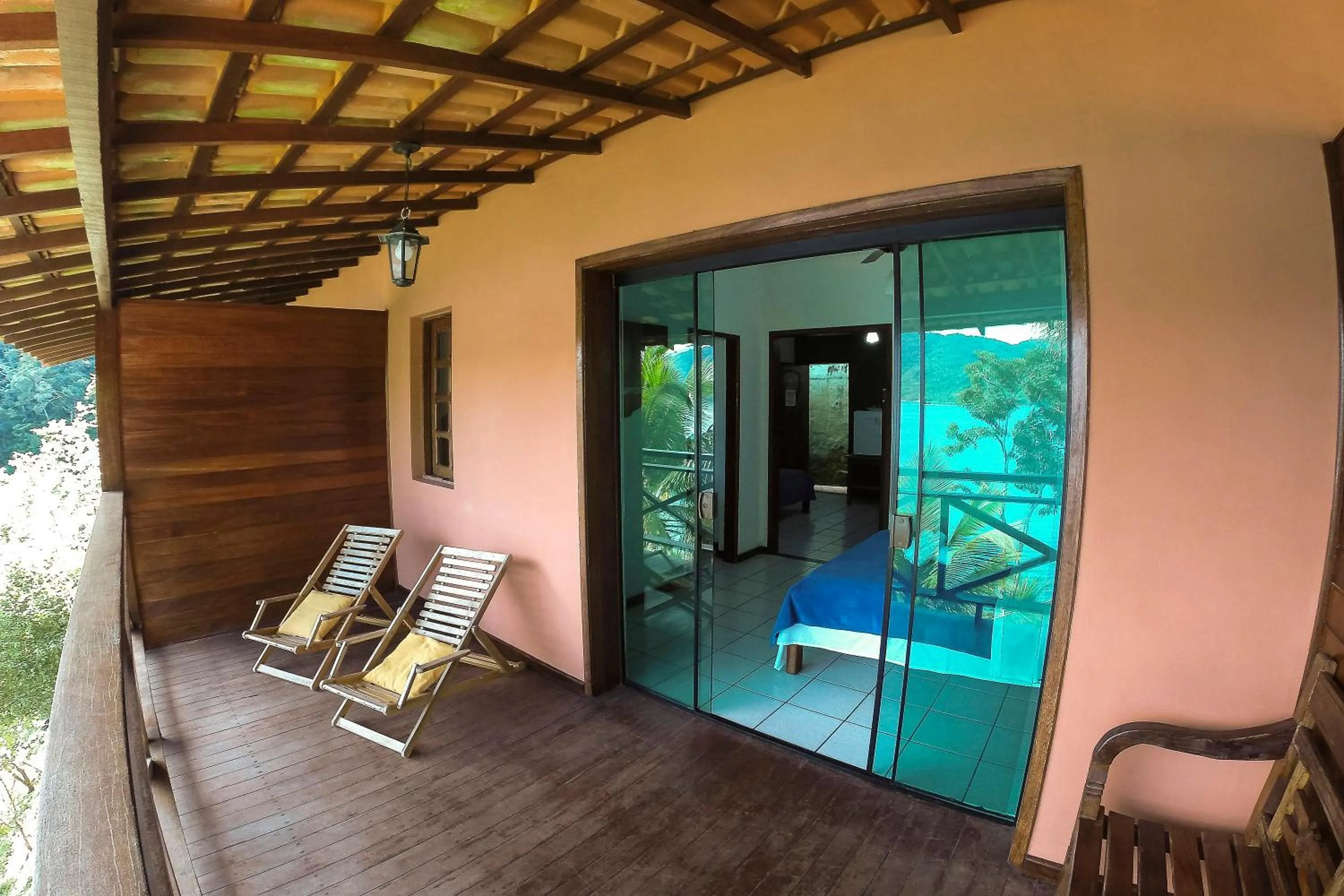 Balcony/Terrace in Pousada Portal do Sol