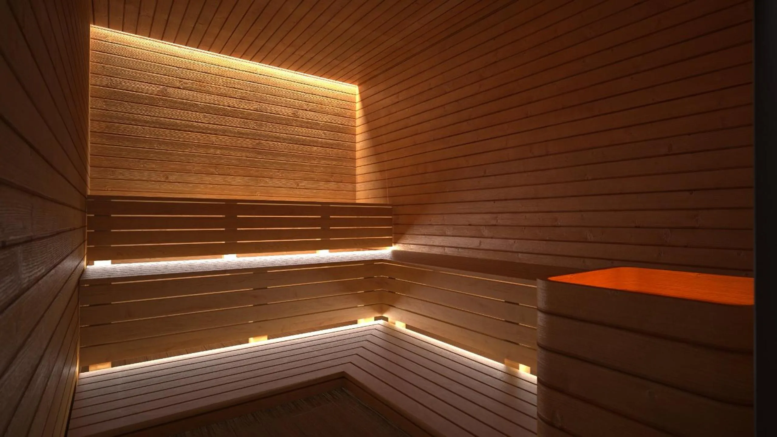Sauna in Hotel Olea