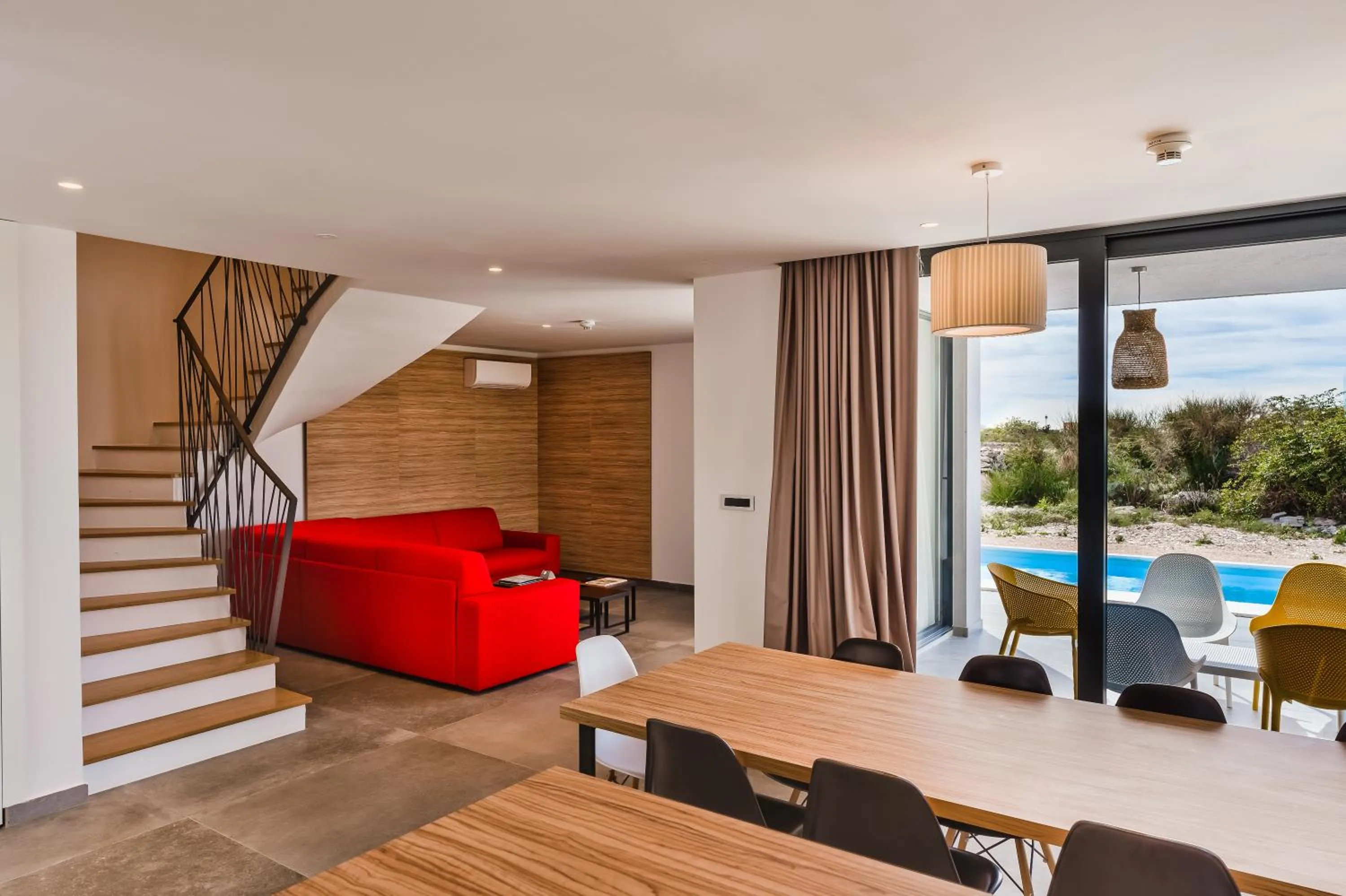 Living room, Bed in Hotel Olea