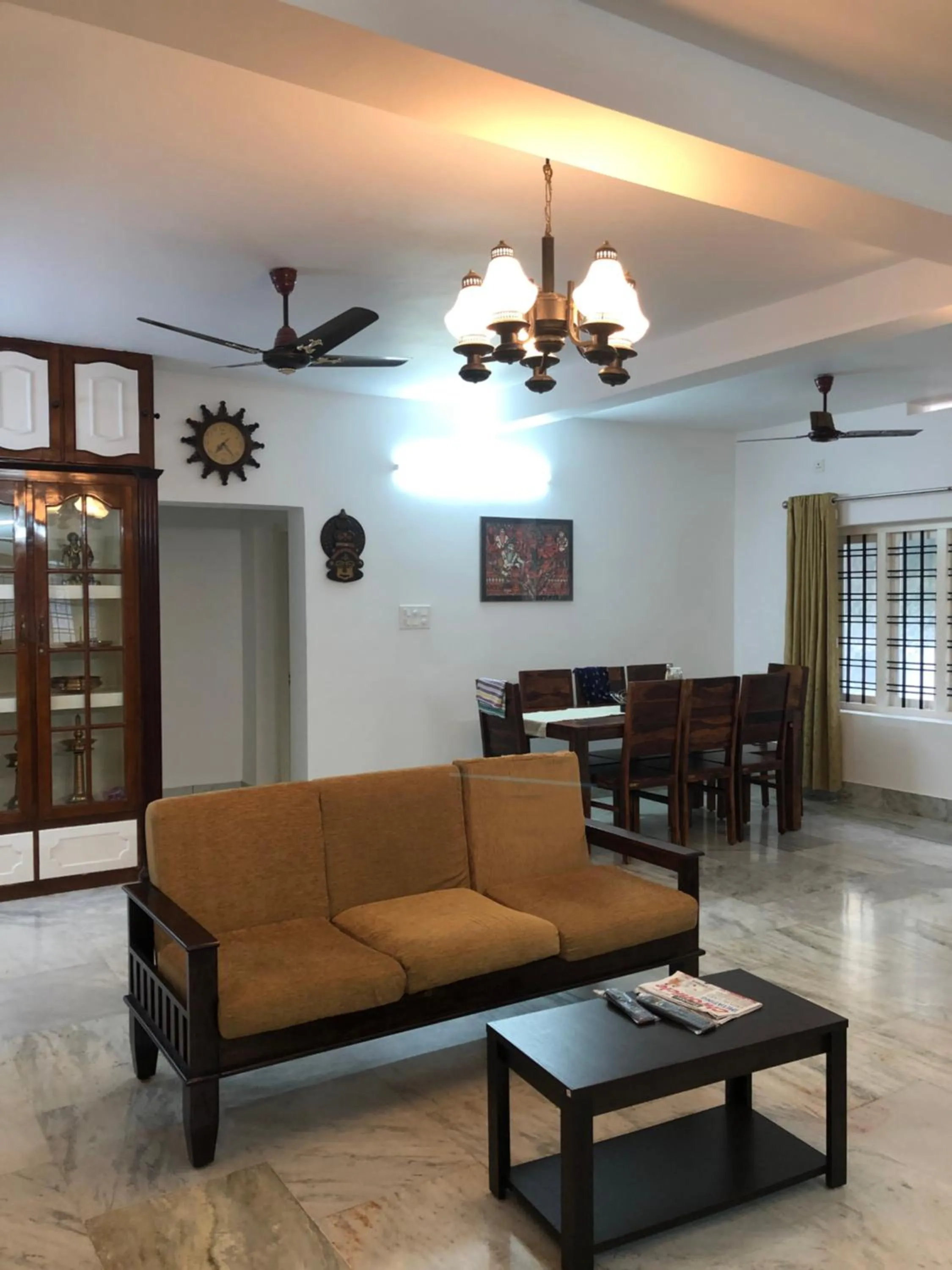 Living room in Sannidhi Home stay