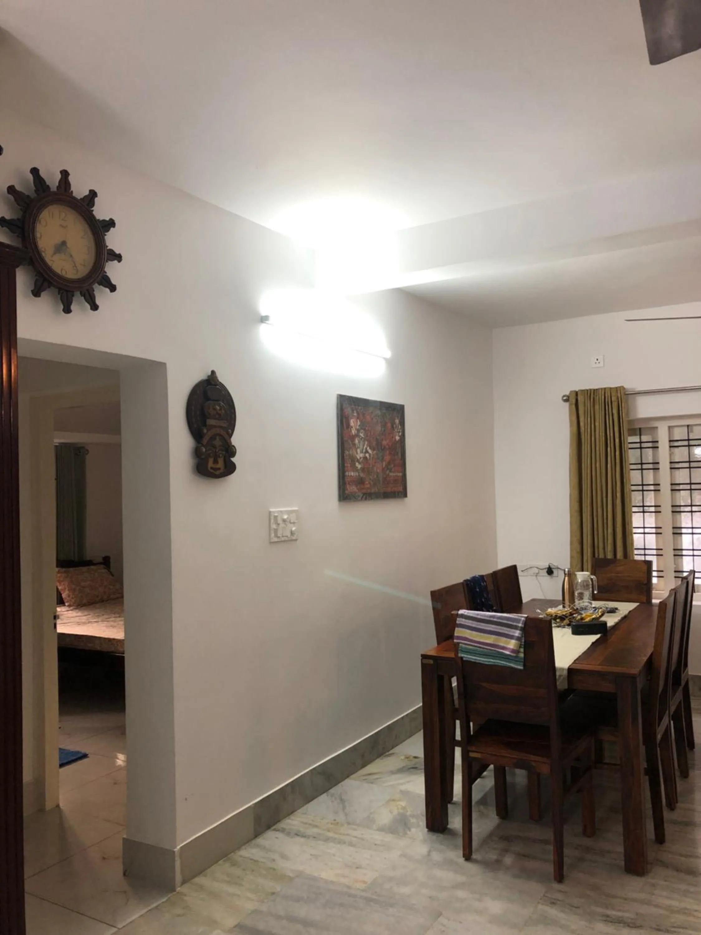 Dining area in Sannidhi Home stay