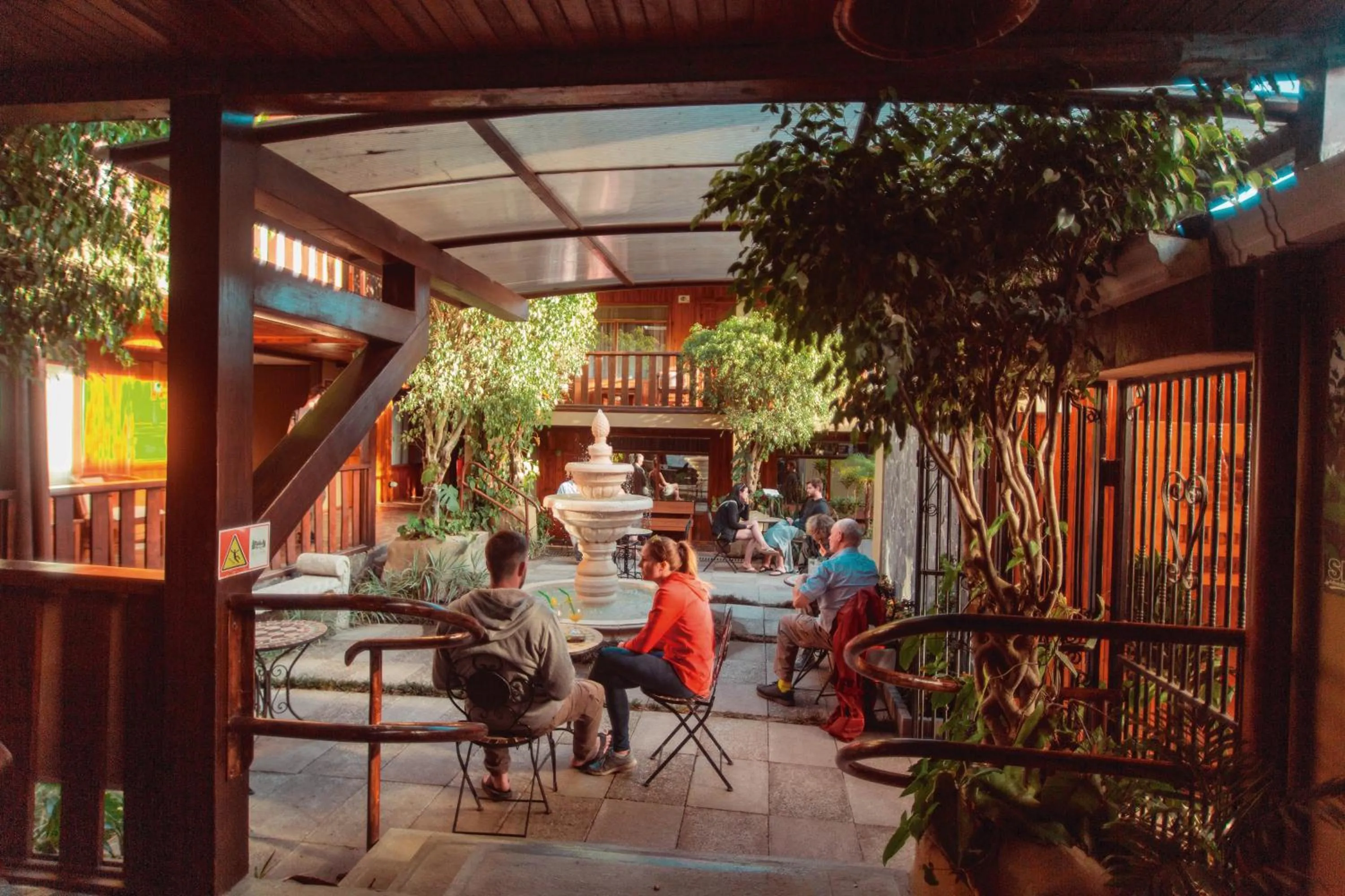 Patio in Monteverde Country Lodge - Costa Rica