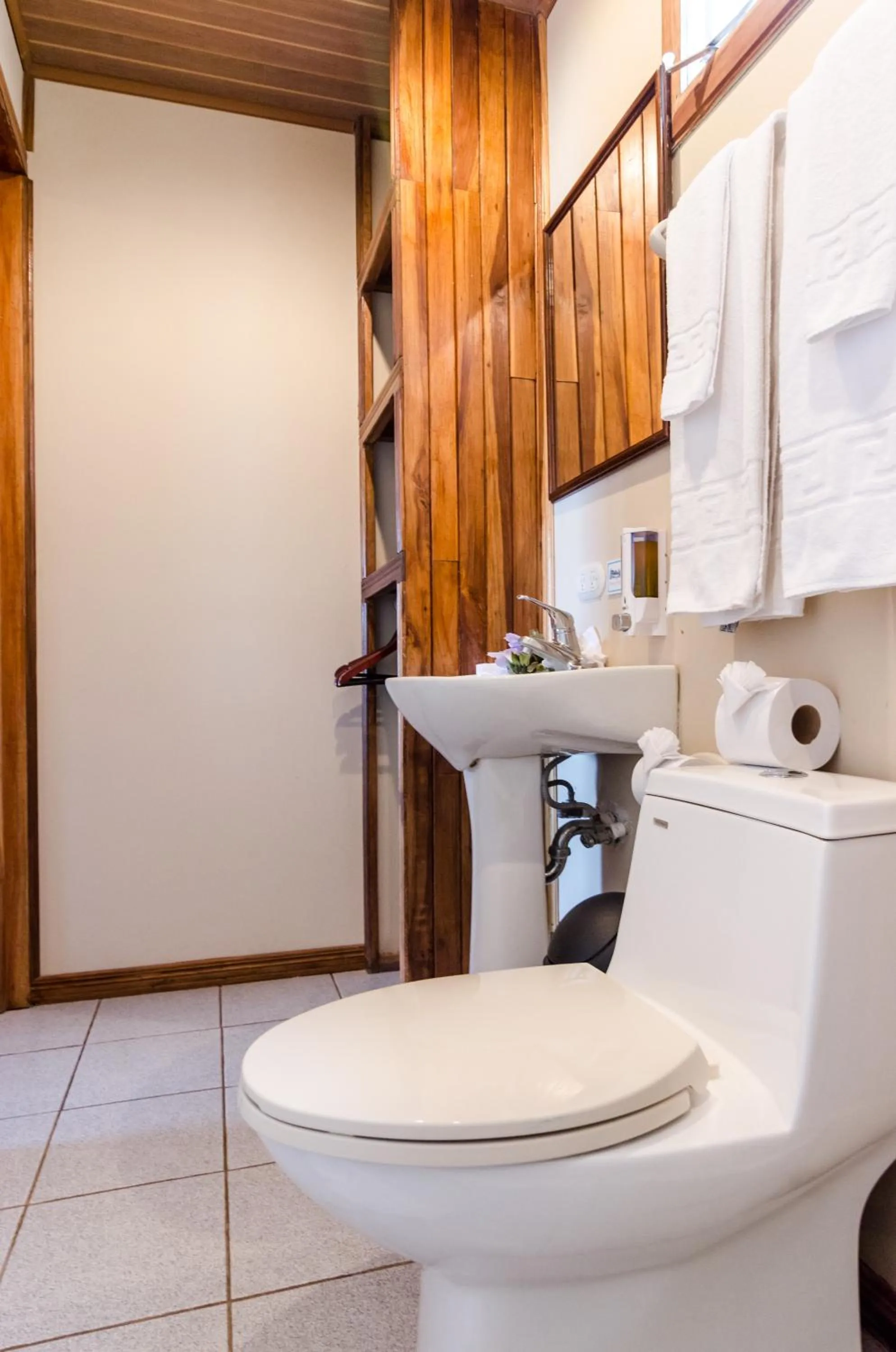 Toilet in Monteverde Country Lodge - Costa Rica