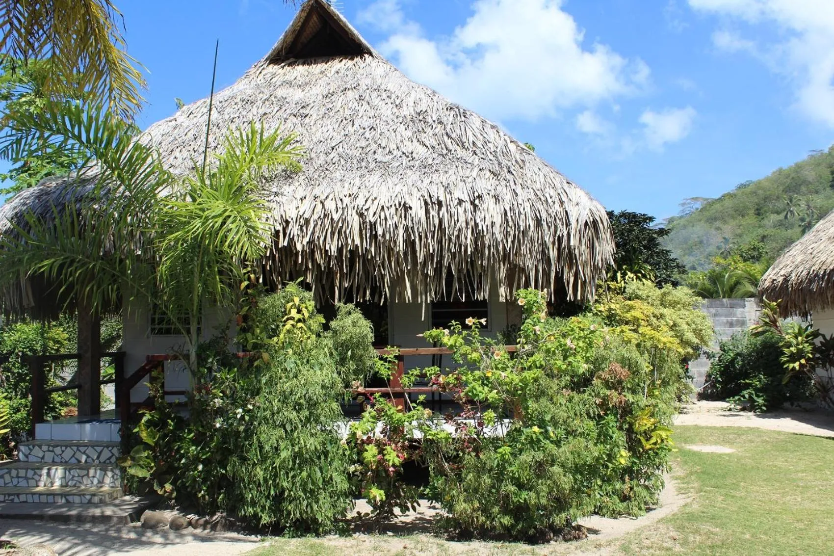Natural landscape in Fare Edith Moorea