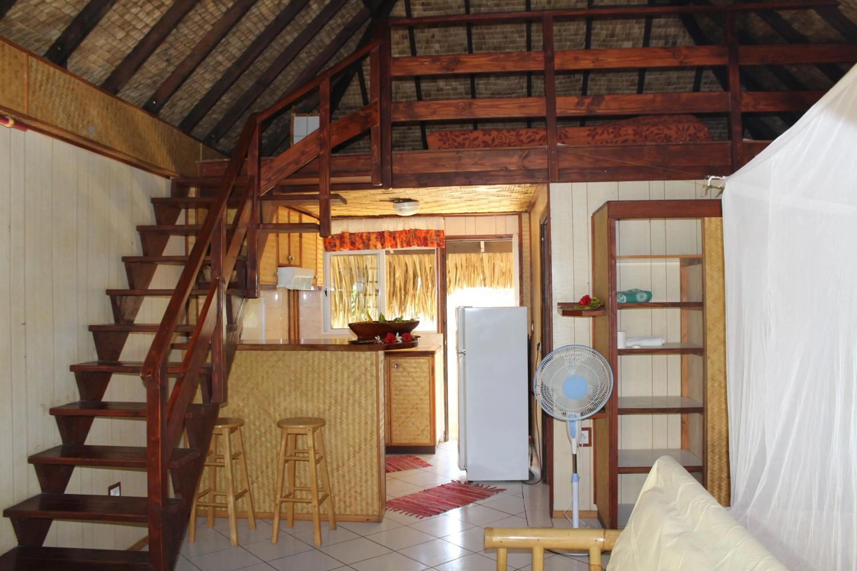 Living room in Fare Edith Moorea