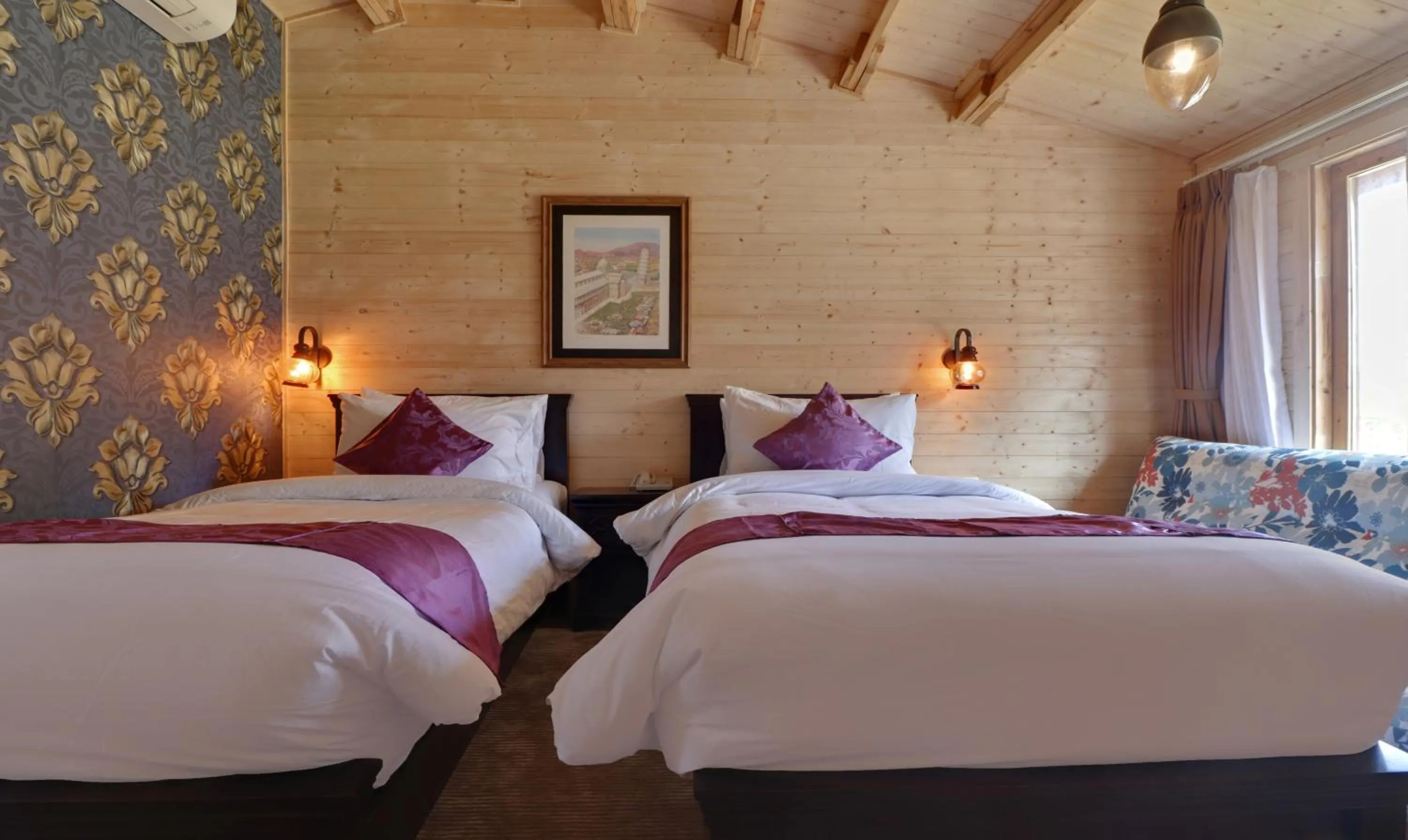 Bedroom, Bed in Treebo Premium Blue Mountain Country Club And Resort