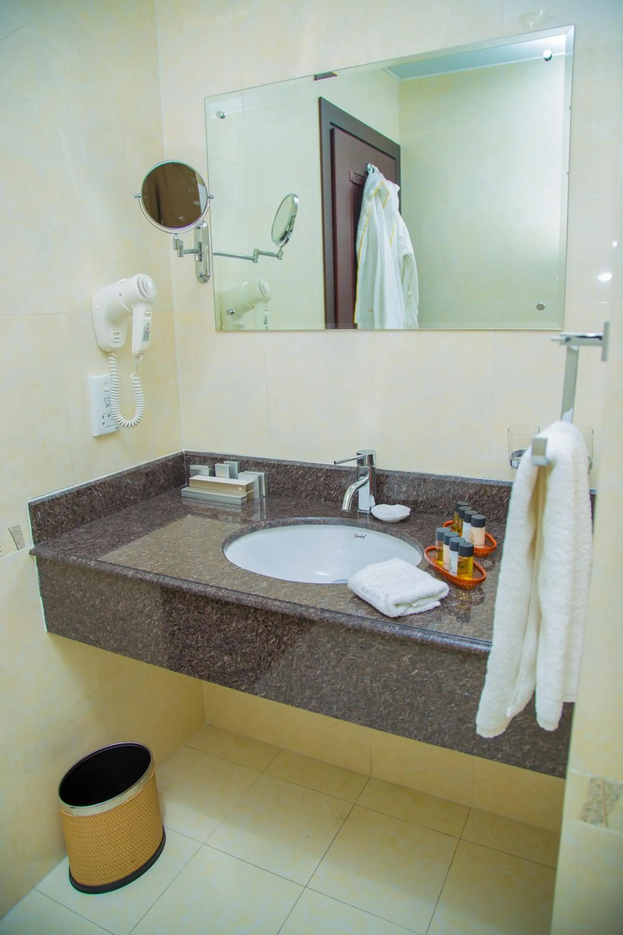 Bathroom in Golden Coast Hotel