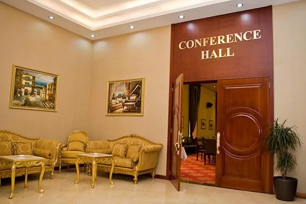 Lobby or reception in Golden Coast Hotel