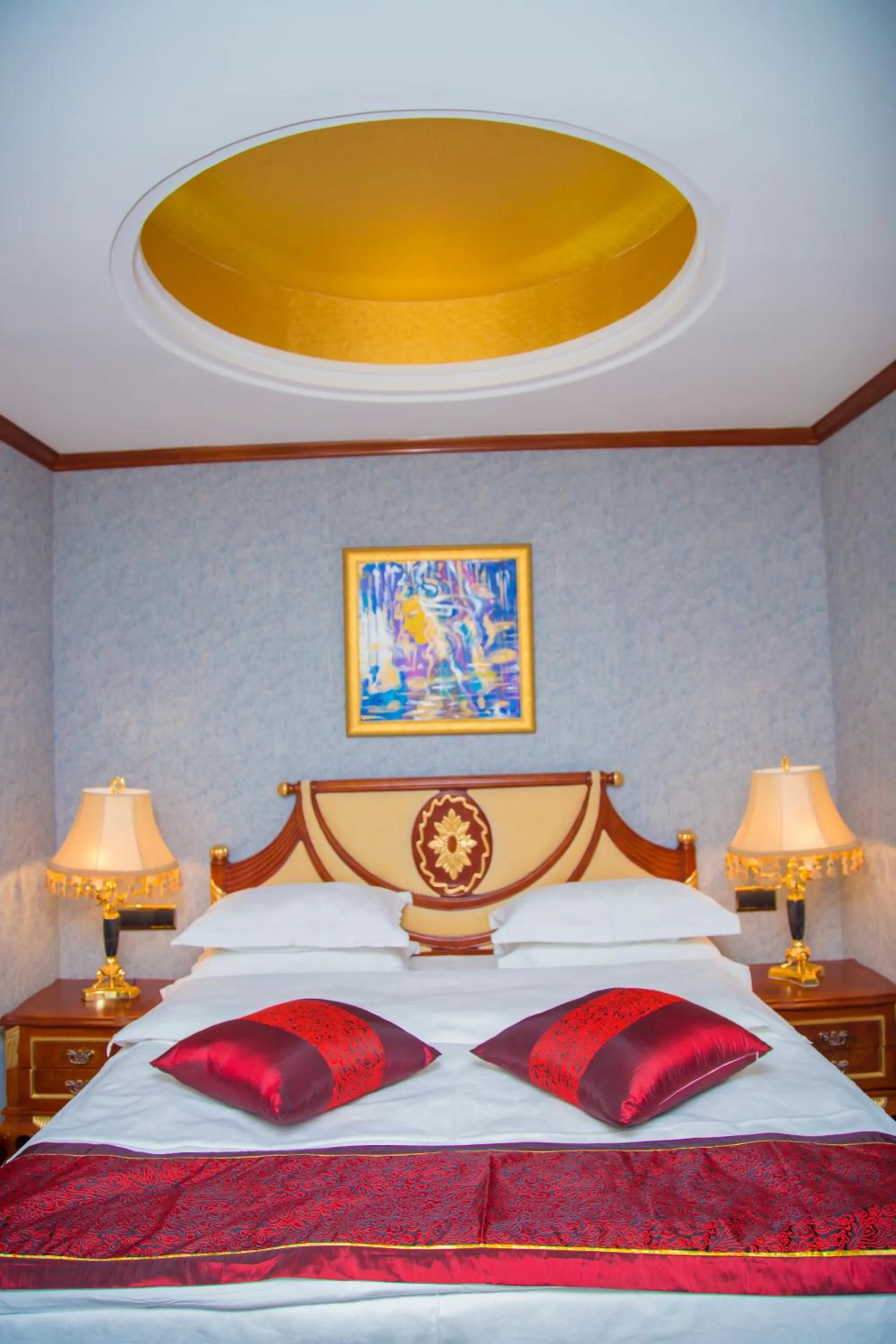 Bed in Golden Coast Hotel