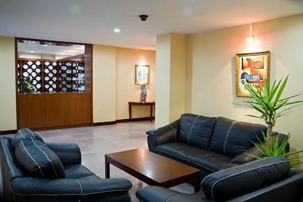Lobby or reception in Golden Coast Hotel