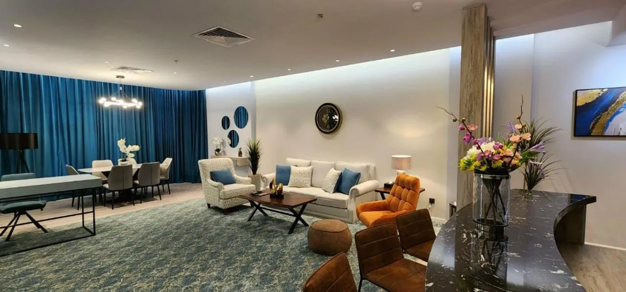 Living room in Qasr Al Sahab