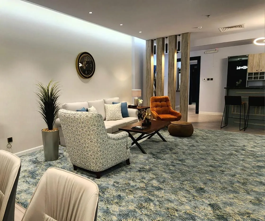 Seating area in Qasr Al Sahab