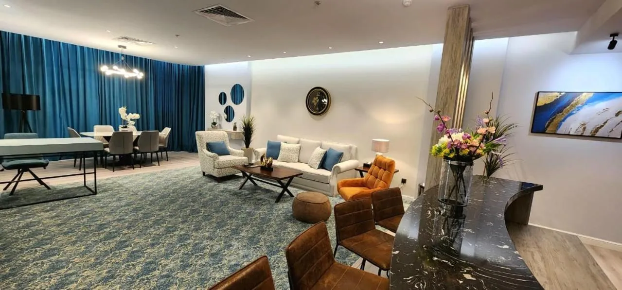 Seating area in Qasr Al Sahab