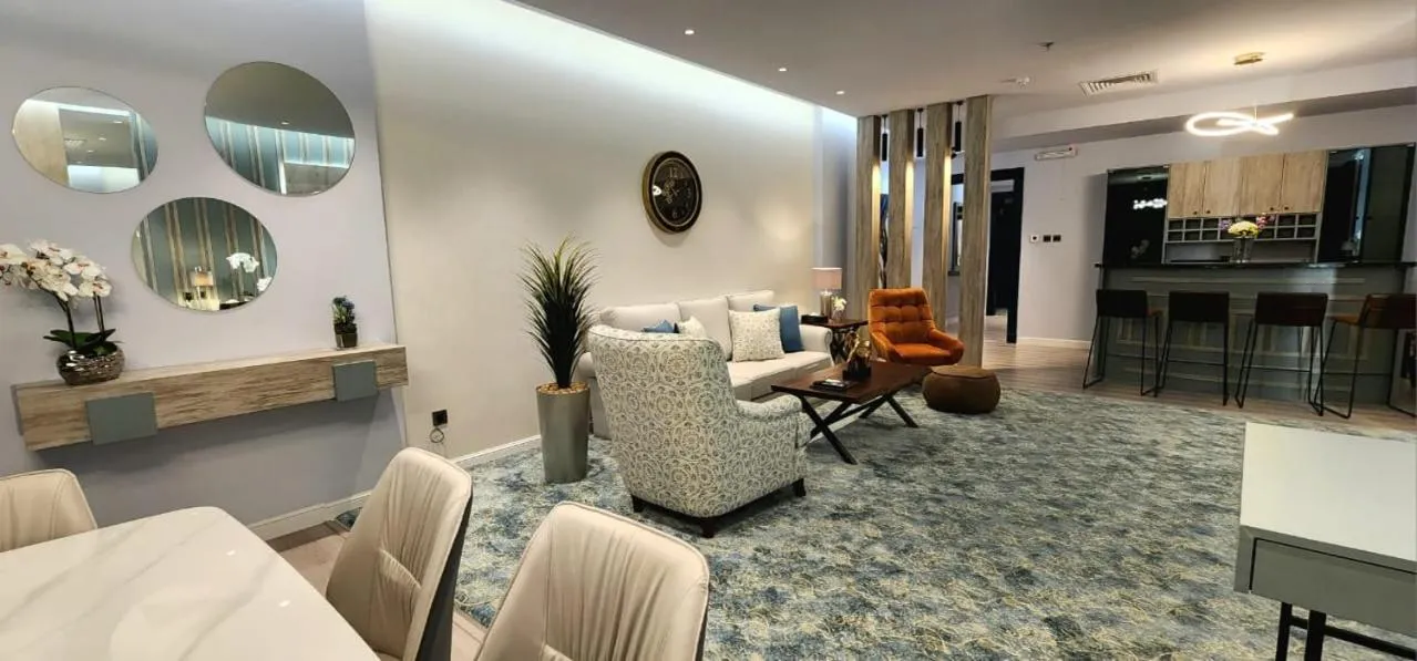 Seating area in Qasr Al Sahab