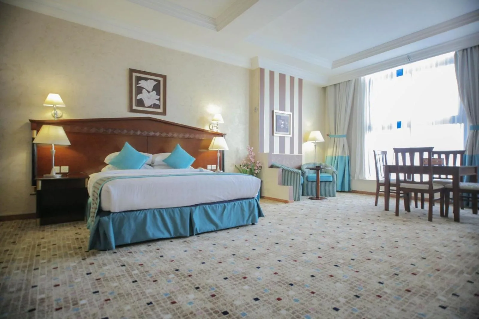 Bed in Qasr Al Sahab