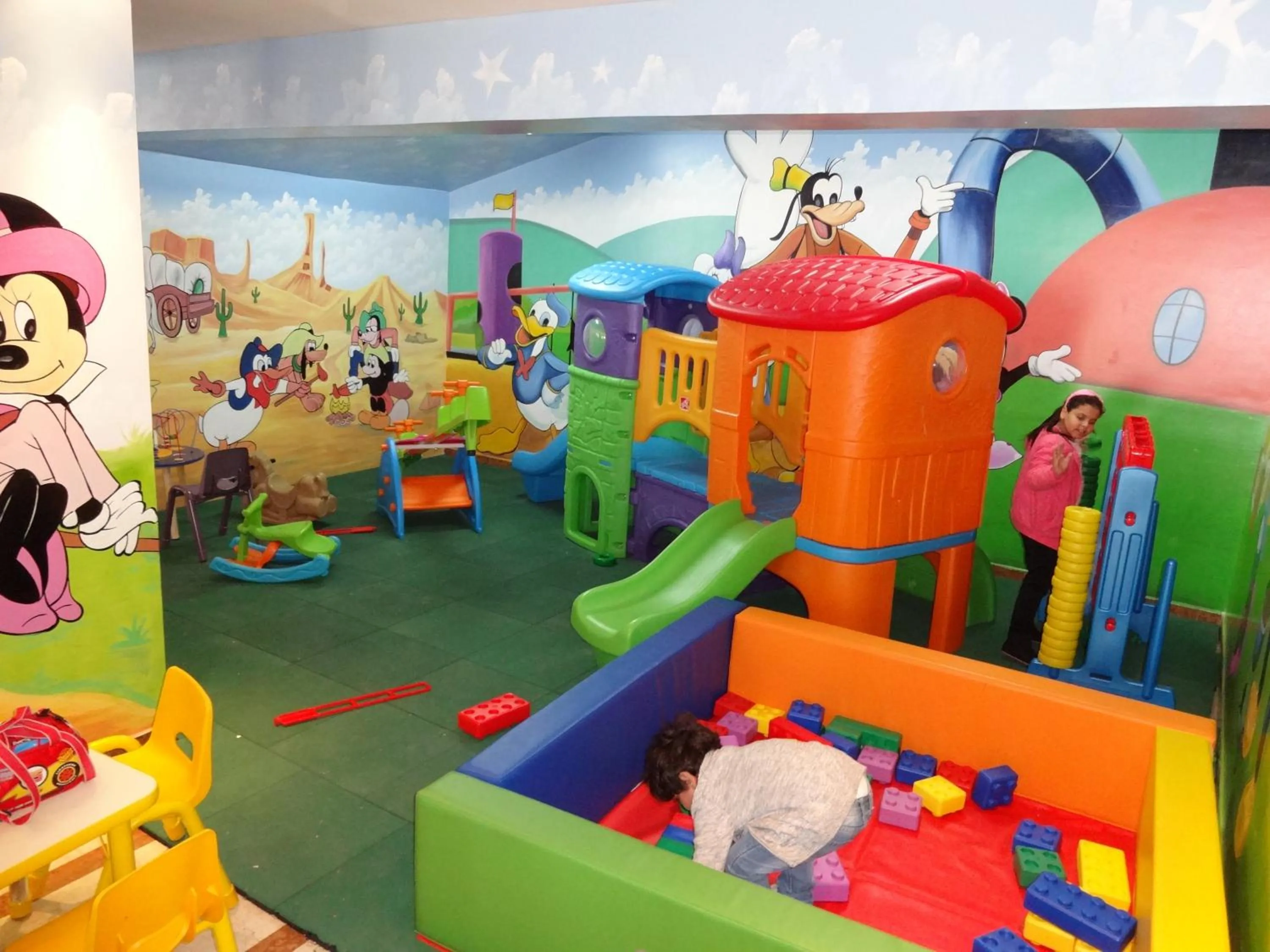 Children play ground in Qasr Al Sahab