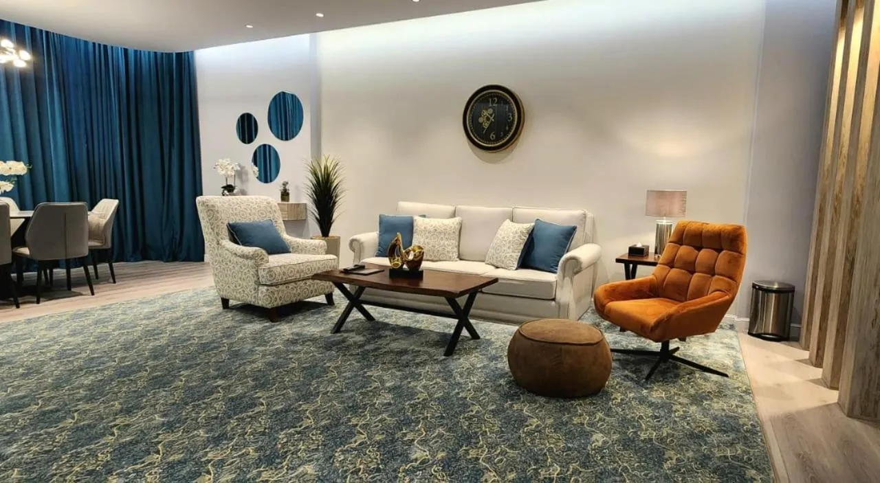 Seating area in Qasr Al Sahab