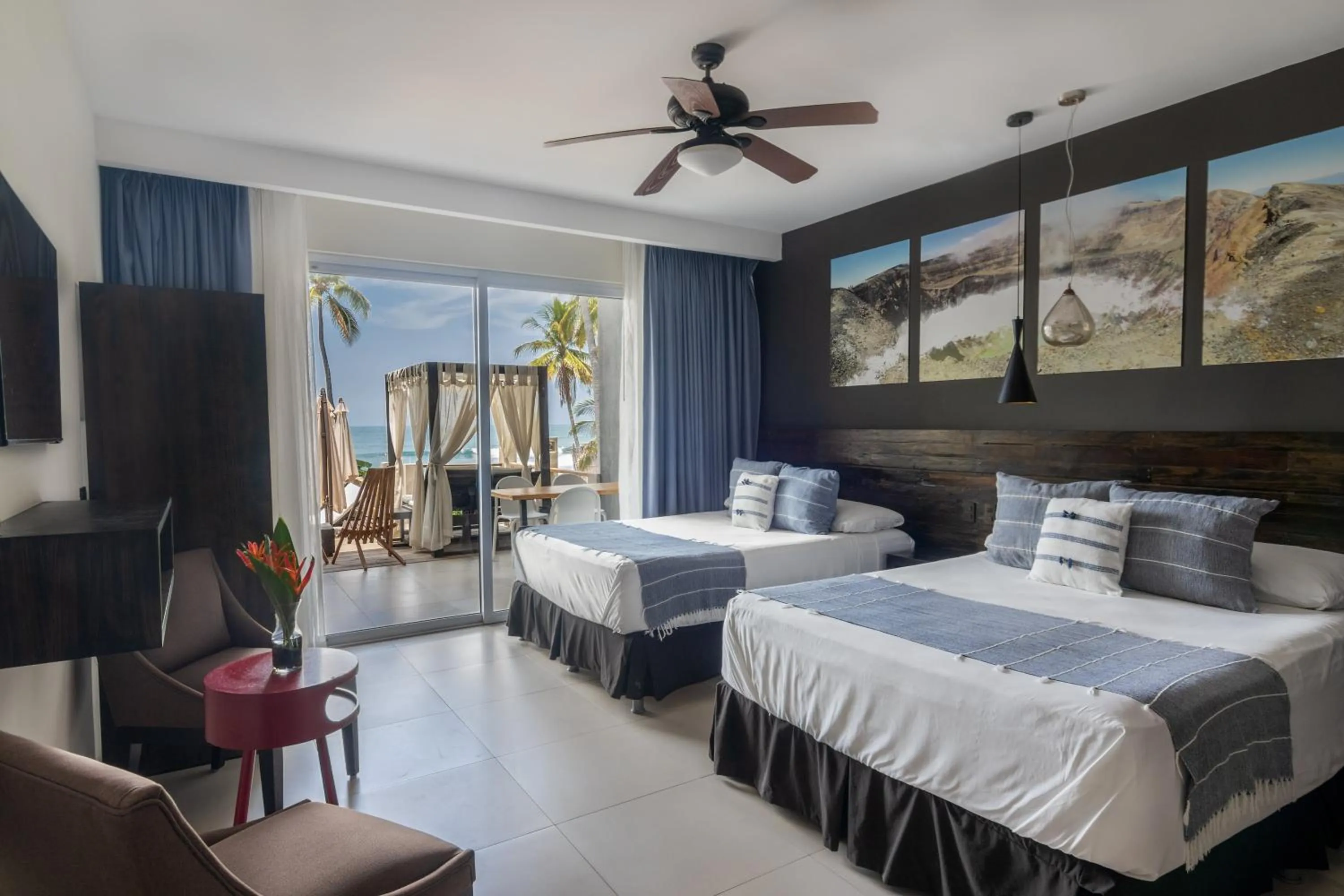 Deluxe Double Room with Two Double Beds in Palo Verde Sustainable Hotel